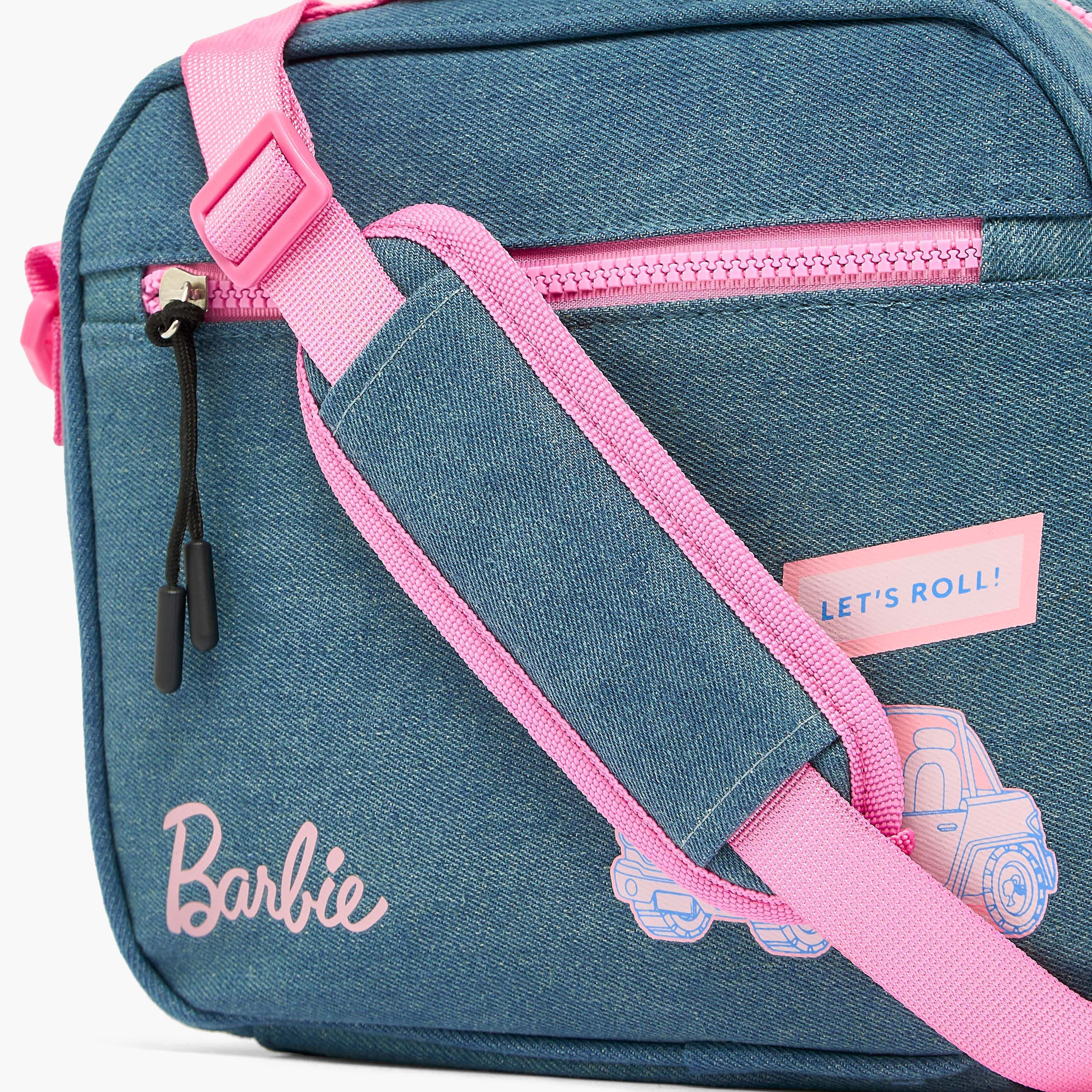 Barbie Print Lunch Bag for Girls 8-12 Years with Insulation Design-school-lunchessentials-lunchbags-image-6