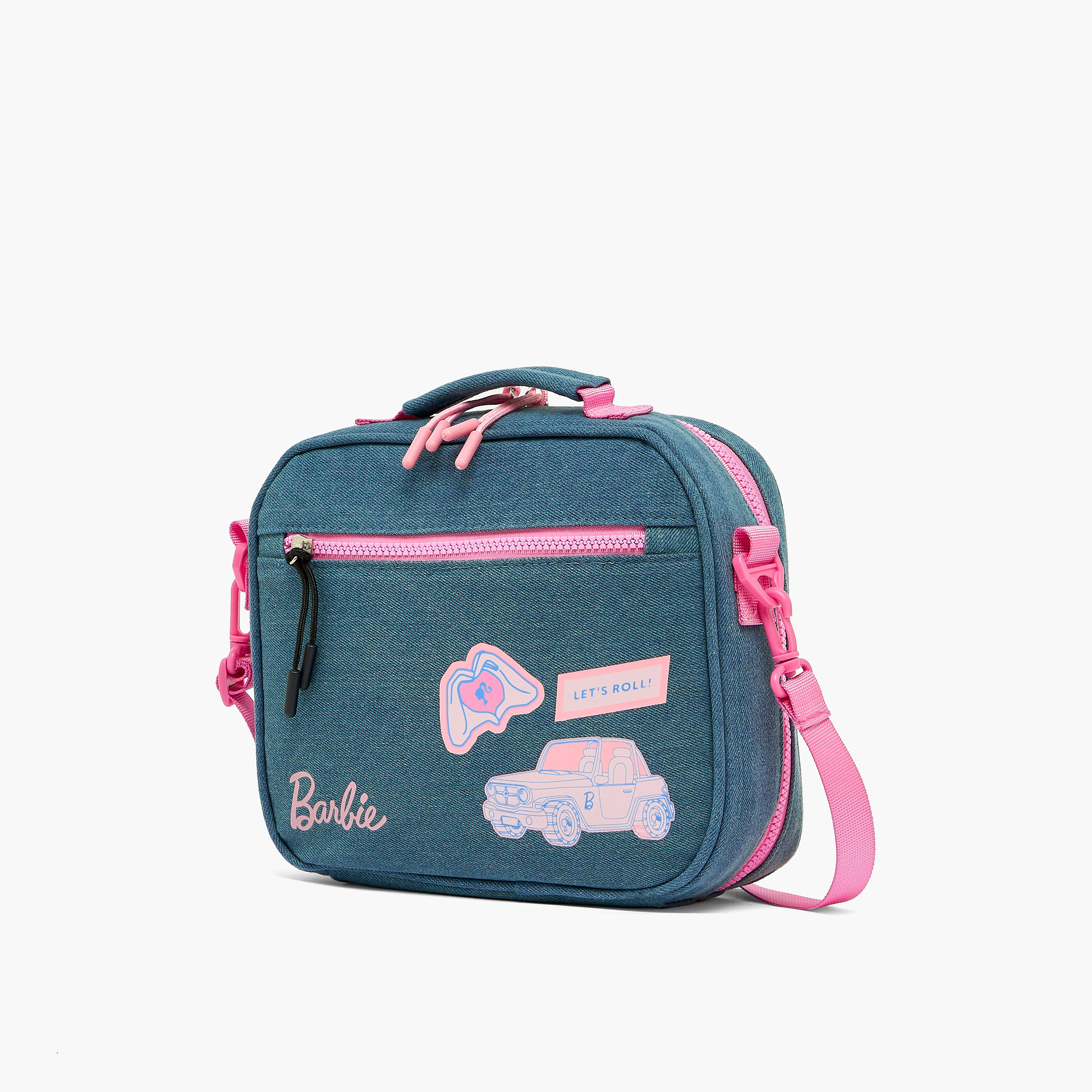 Barbie Print Lunch Bag for Girls 8-12 Years with Insulation Design-school-lunchessentials-lunchbags-image-8