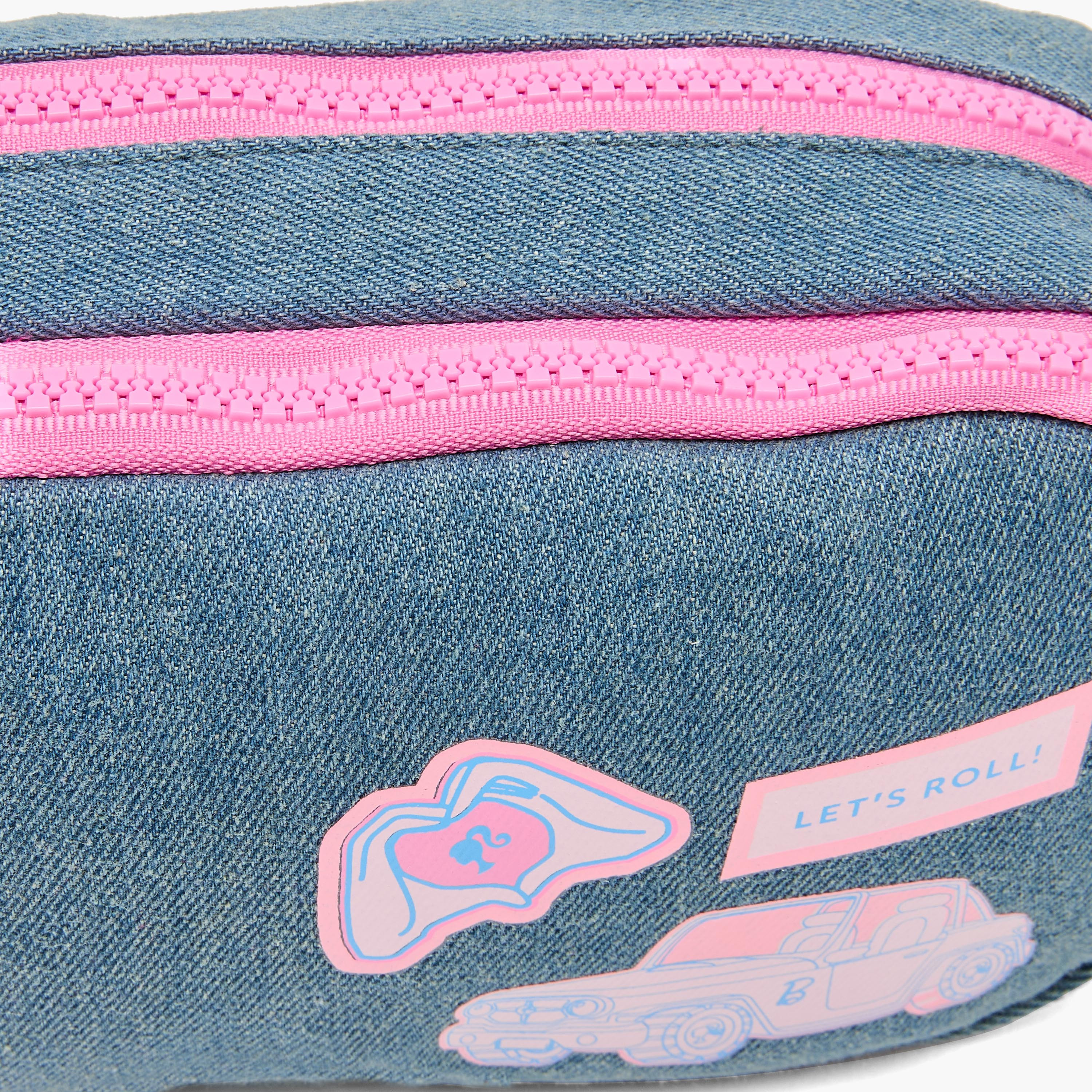مقلمة باربي بقسمين-school-stationery-pencilcases-image-6