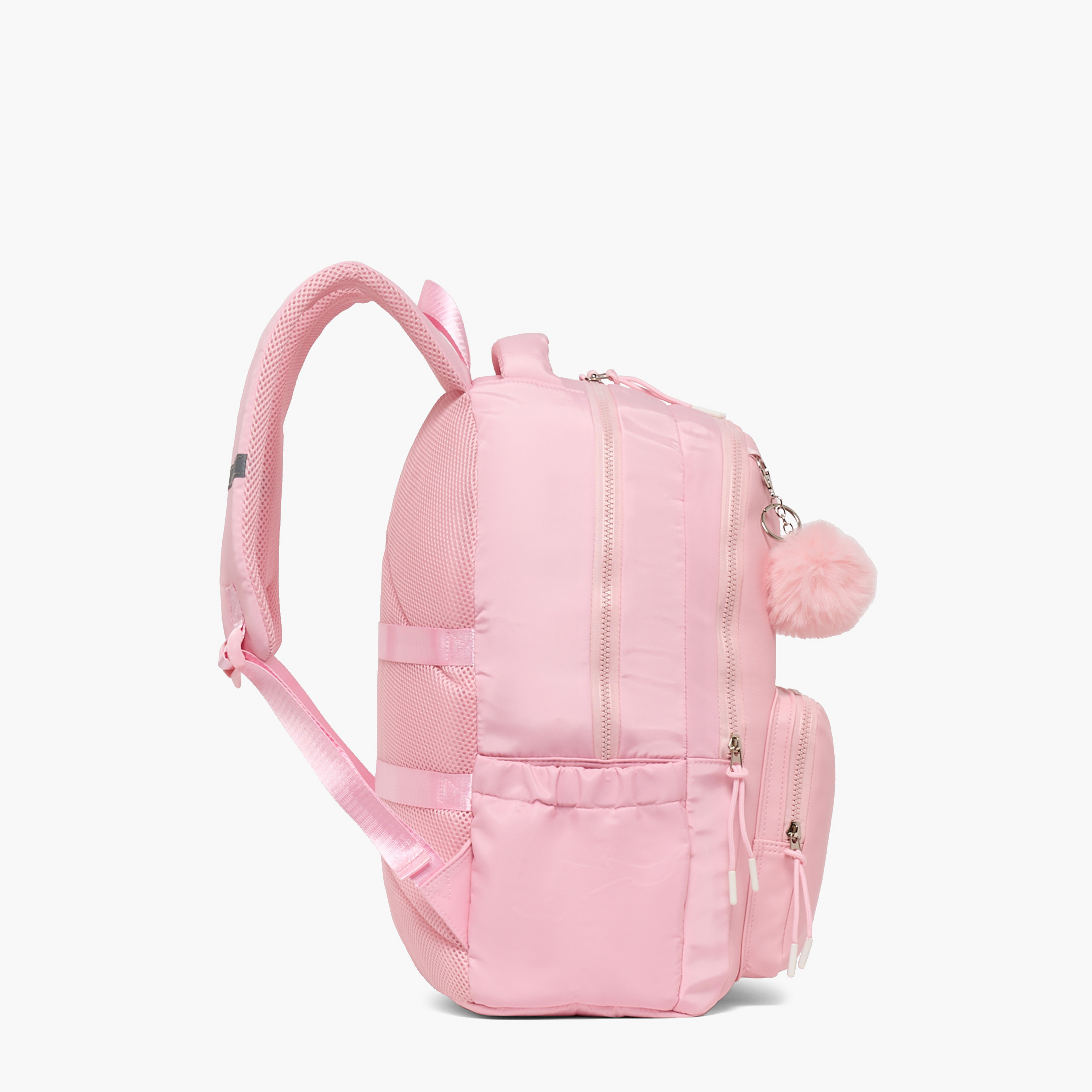 شنطة ظهر بحمالات كتف مبطنة ونقوش شعار للبنات 8-13 سنة من باربي-school-bagsandbackpacks-backpacks-image-4