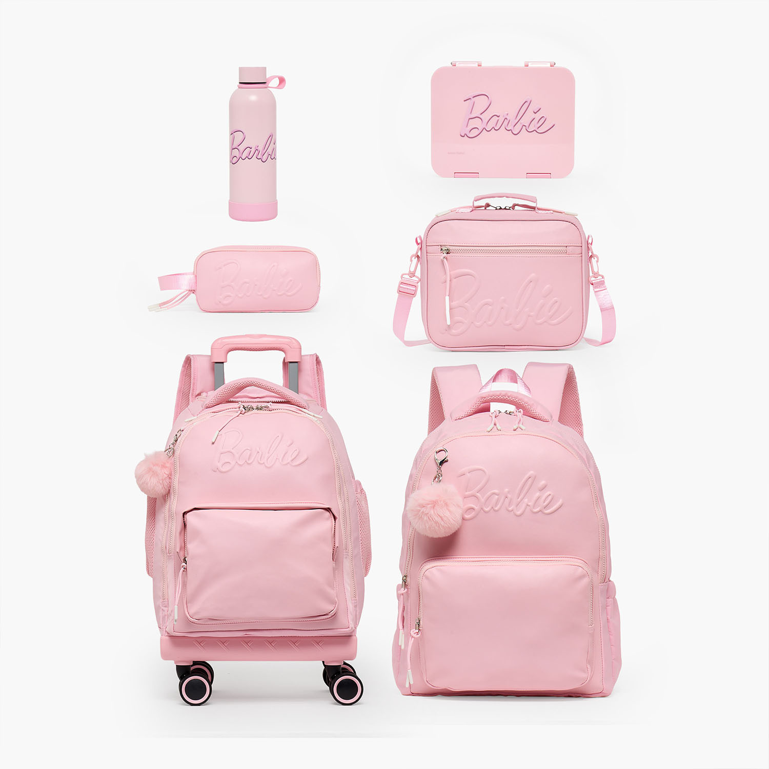 شنطة غداء معزولة منقوشة للبنات من 8-13 سنة من باربي-school-lunchessentials-lunchbags-image-11
