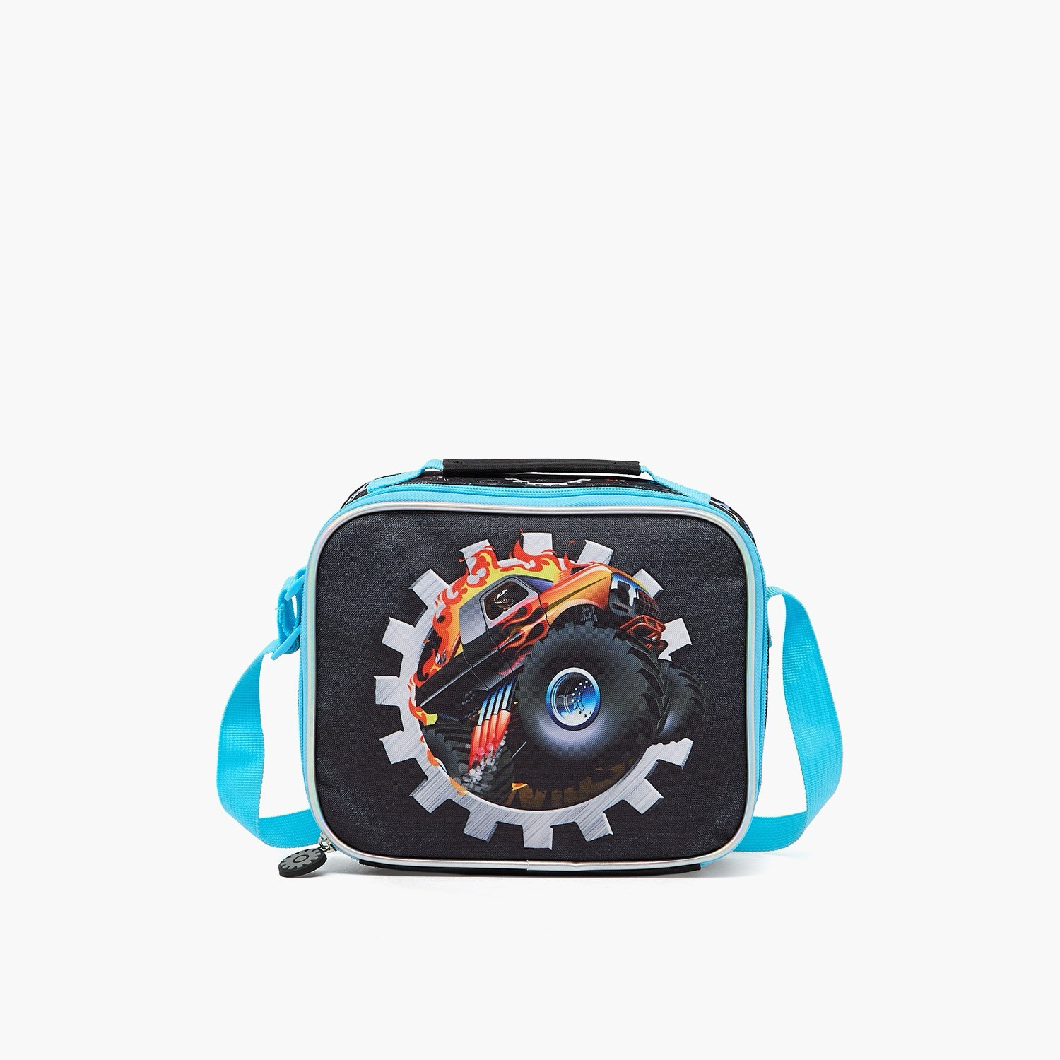 طقم شنطة ترولي وشنطة غداء 3 قطع بطبعات للأولاد بعمر 5-8 سنوات من جونيورز - 14 بوصة-school-bagsandbackpacks-backpacks-image-12