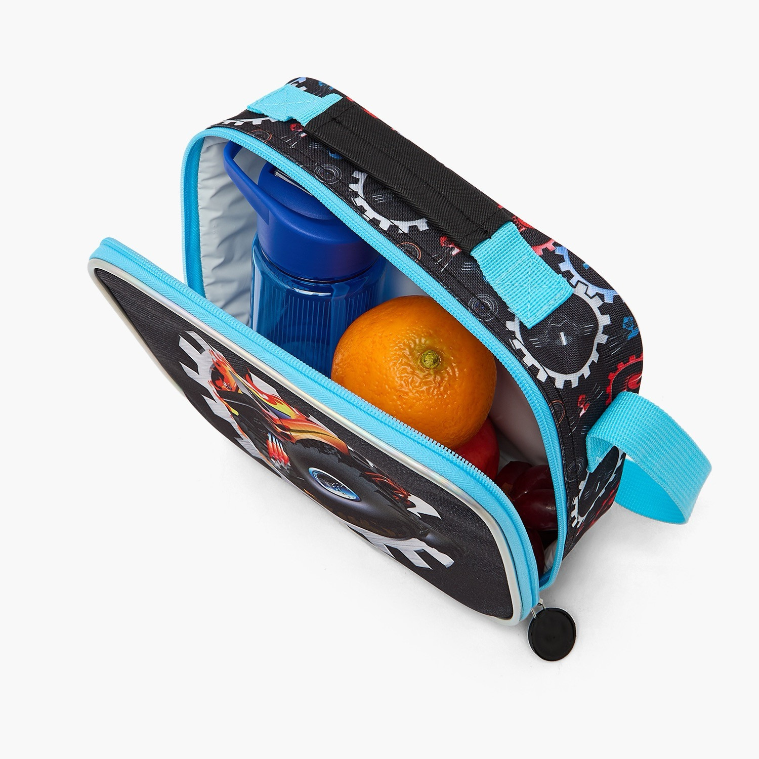 طقم شنطة ترولي وشنطة غداء 3 قطع بطبعات للأولاد بعمر 5-8 سنوات من جونيورز - 14 بوصة-school-bagsandbackpacks-backpacks-image-14