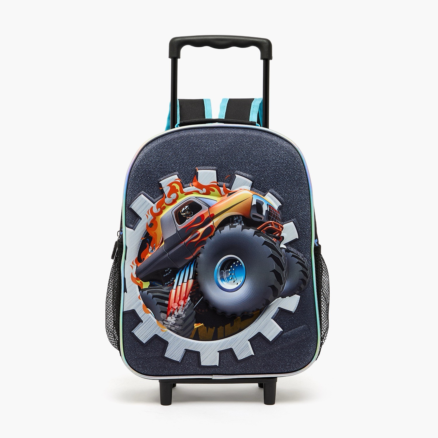 طقم شنطة ترولي وشنطة غداء 3 قطع بطبعات للأولاد بعمر 5-8 سنوات من جونيورز - 14 بوصة-school-bagsandbackpacks-backpacks-image-8