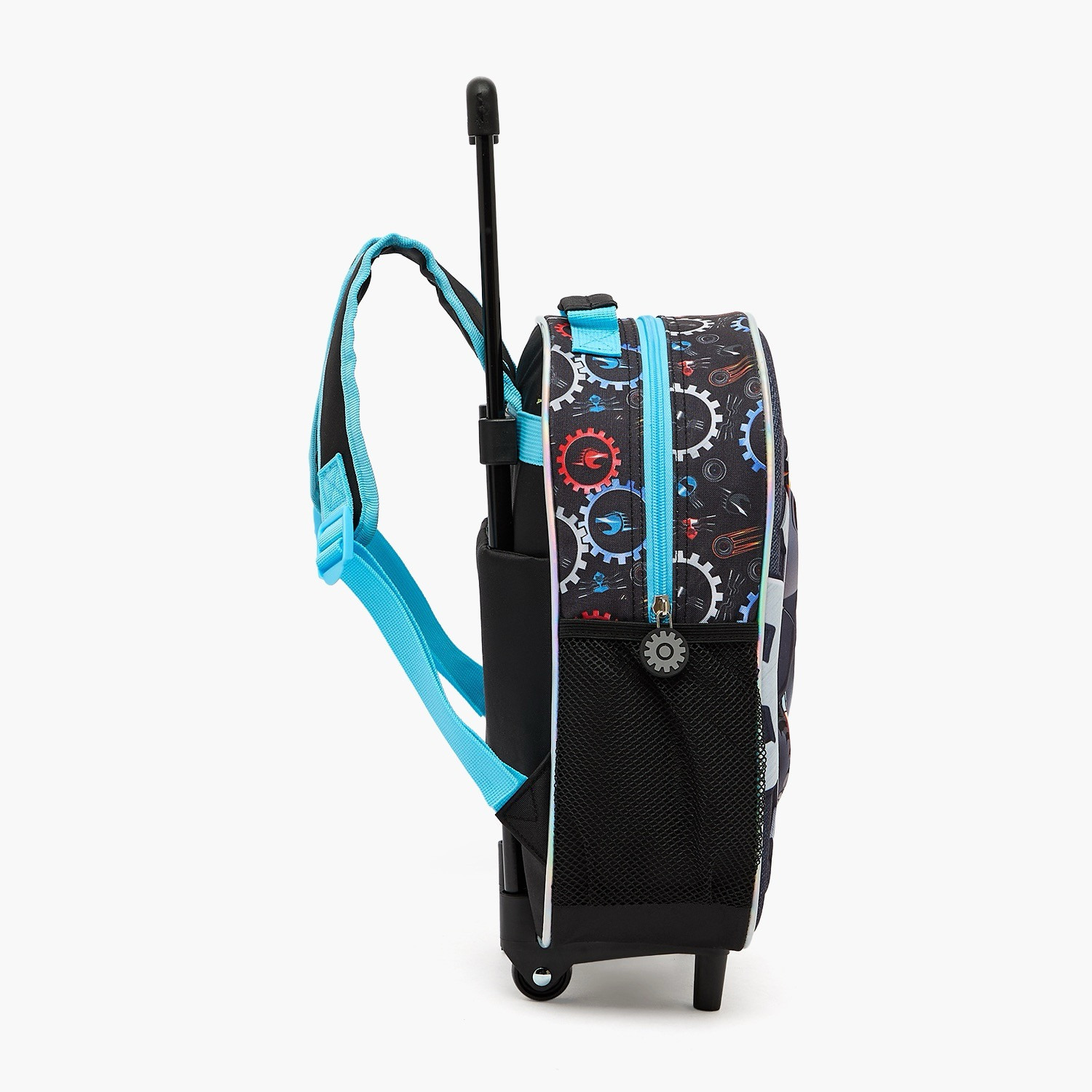 طقم شنطة ترولي وشنطة غداء 3 قطع بطبعات للأولاد بعمر 5-8 سنوات من جونيورز - 14 بوصة-school-bagsandbackpacks-backpacks-image-9