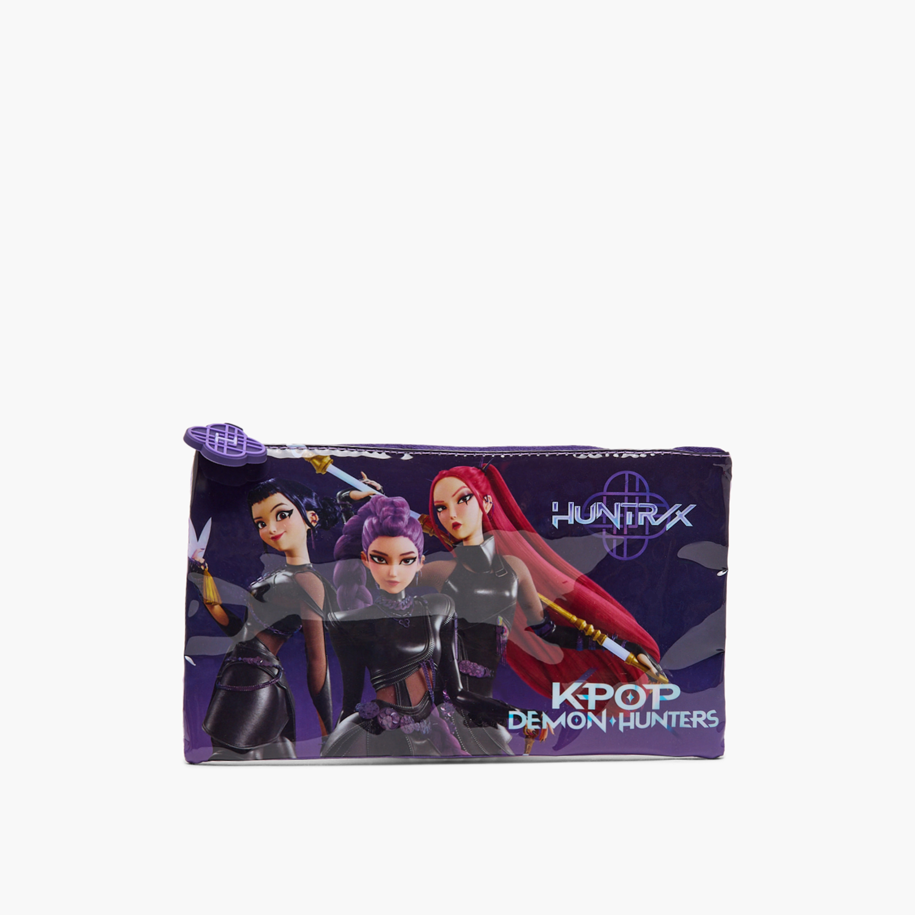 Netflix KPop Demon Hunters 5-Piece School Trolley Bag Set for Girls 8-12 Years with Bottle - 18 inch-school-bagsandbackpacks-trolleybags-image-14