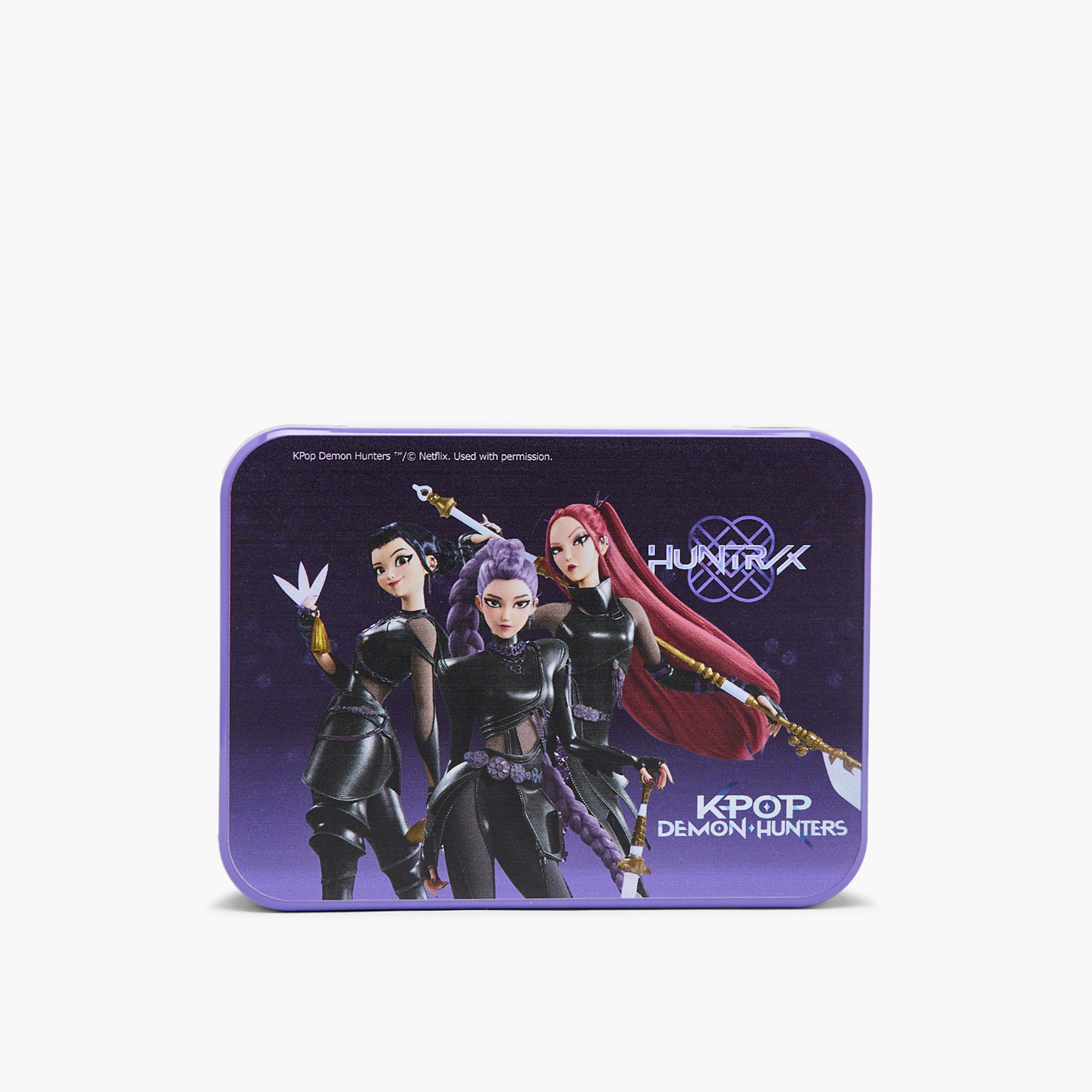 Netflix KPop Demon Hunters 5-Piece School Trolley Bag Set for Girls 8-12 Years with Bottle - 18 inch-school-bagsandbackpacks-trolleybags-image-15