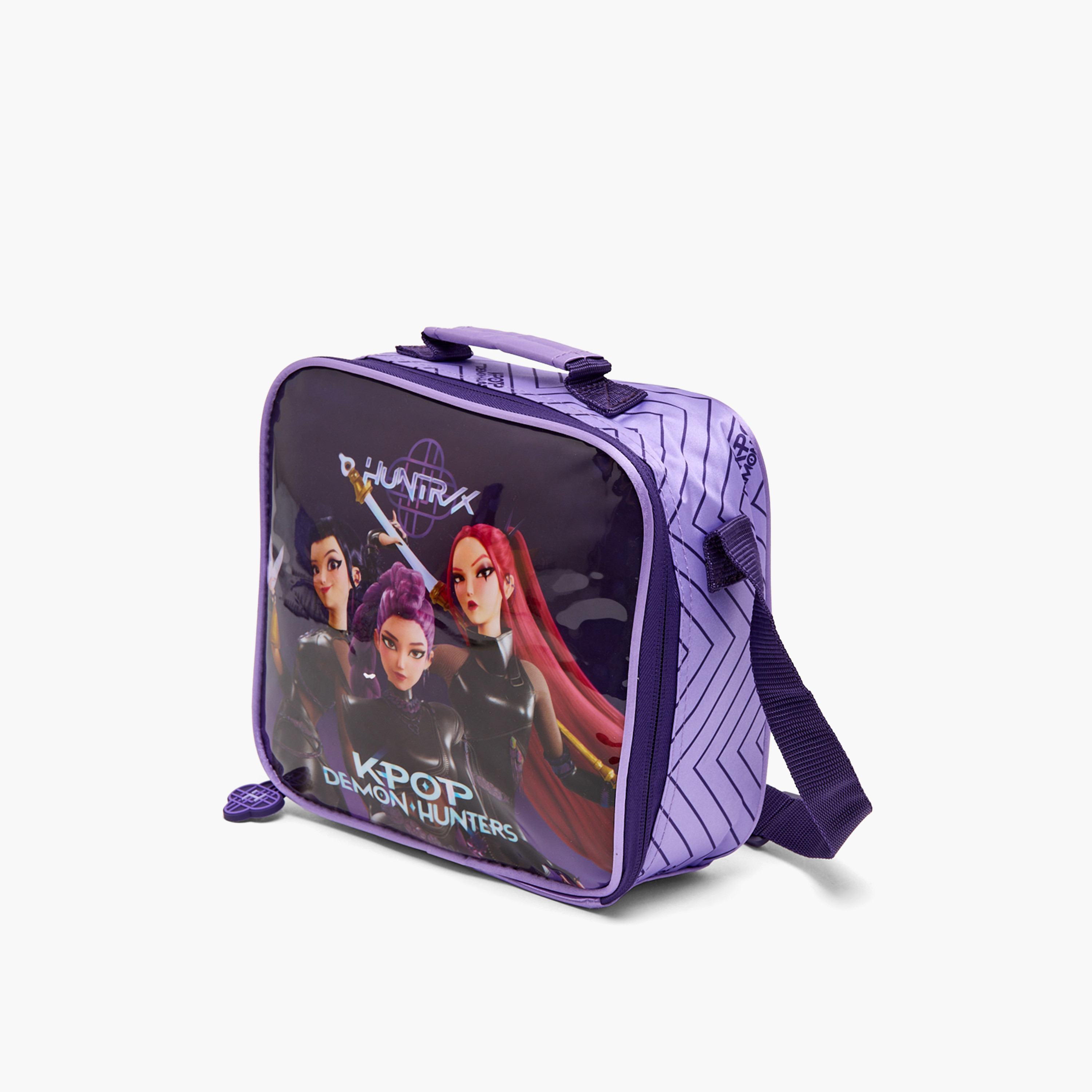 Netflix KPop Demon Hunters 5-Piece School Backpack Set for Girls 5-8 Years with Bottle - 16 inches-school-bagsandbackpacks-backpacks-image-9