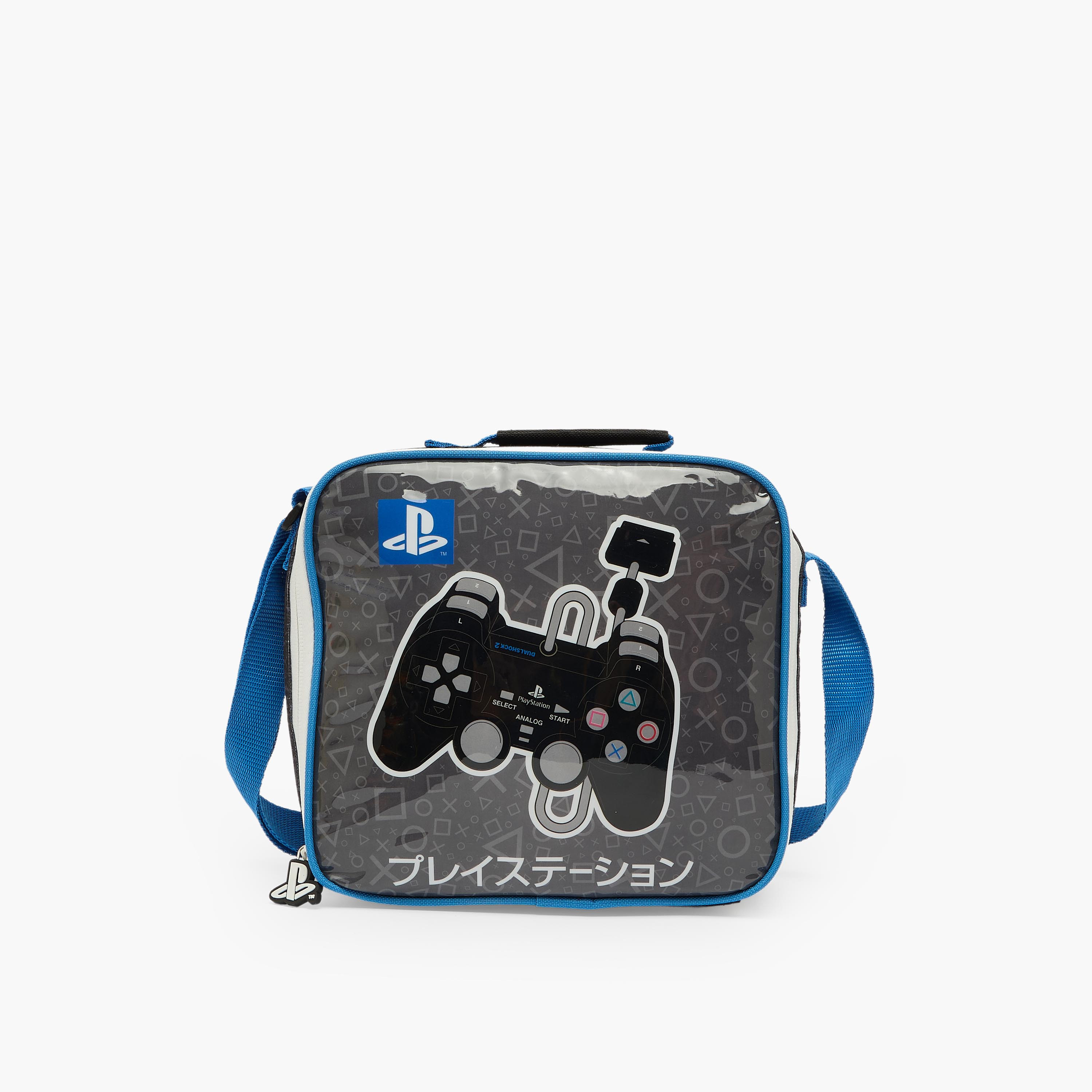 PlayStation Print 5-Piece School Trolley Bag Set for Girls 5-8 Years with Lunch Bag - 16 inches-school-bagsandbackpacks-trolleybags-image-11