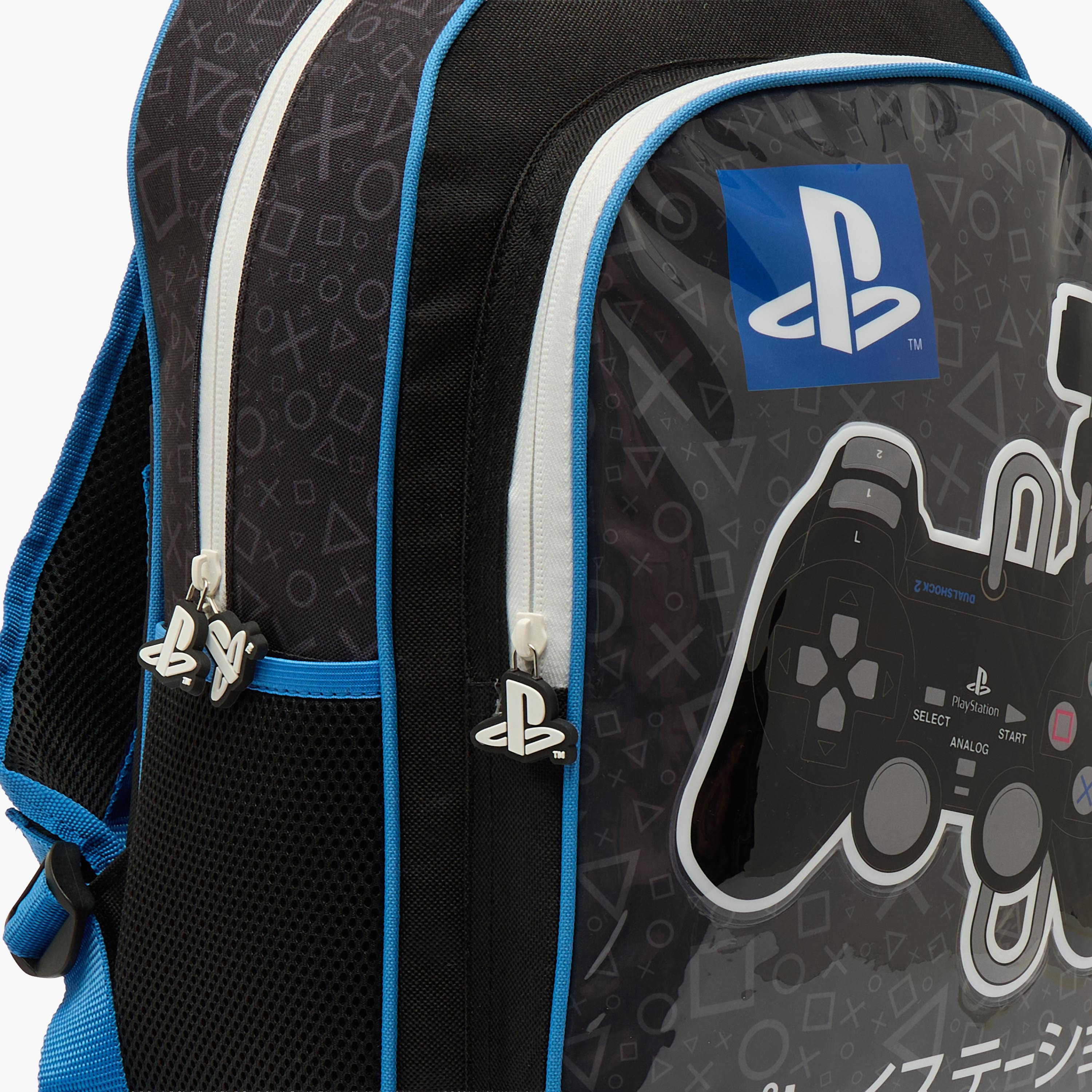 PlayStation Print 5-Piece School Trolley Bag Set for Girls 5-8 Years with Lunch Bag - 16 inches-school-bagsandbackpacks-trolleybags-image-4