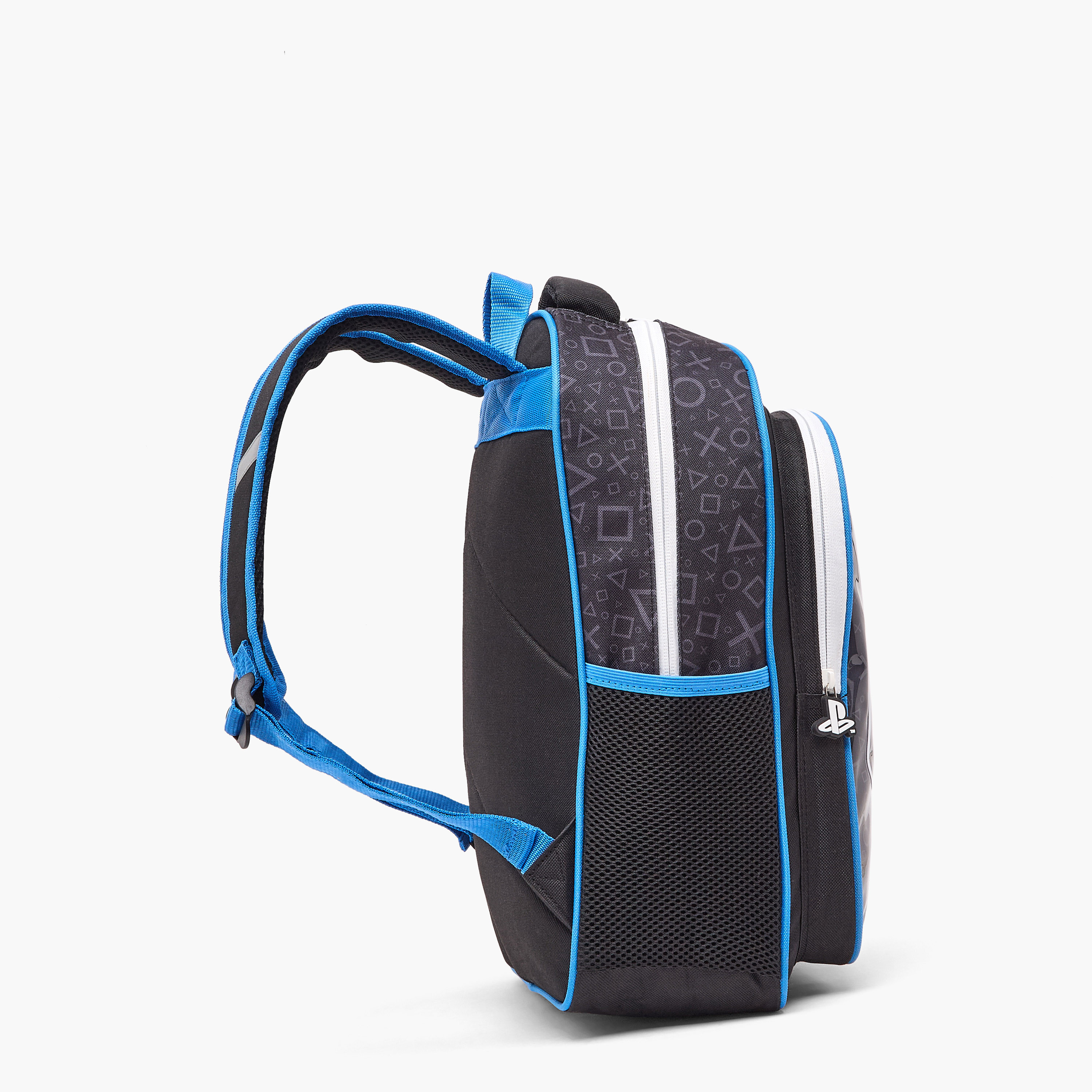طقم شنطة مدرسية من 5 قطع للأولاد من 5-8 سنوات مع حقيبة غداء من بلايستيشن - 16 بوصة-school-bagsandbackpacks-backpacks-image-7