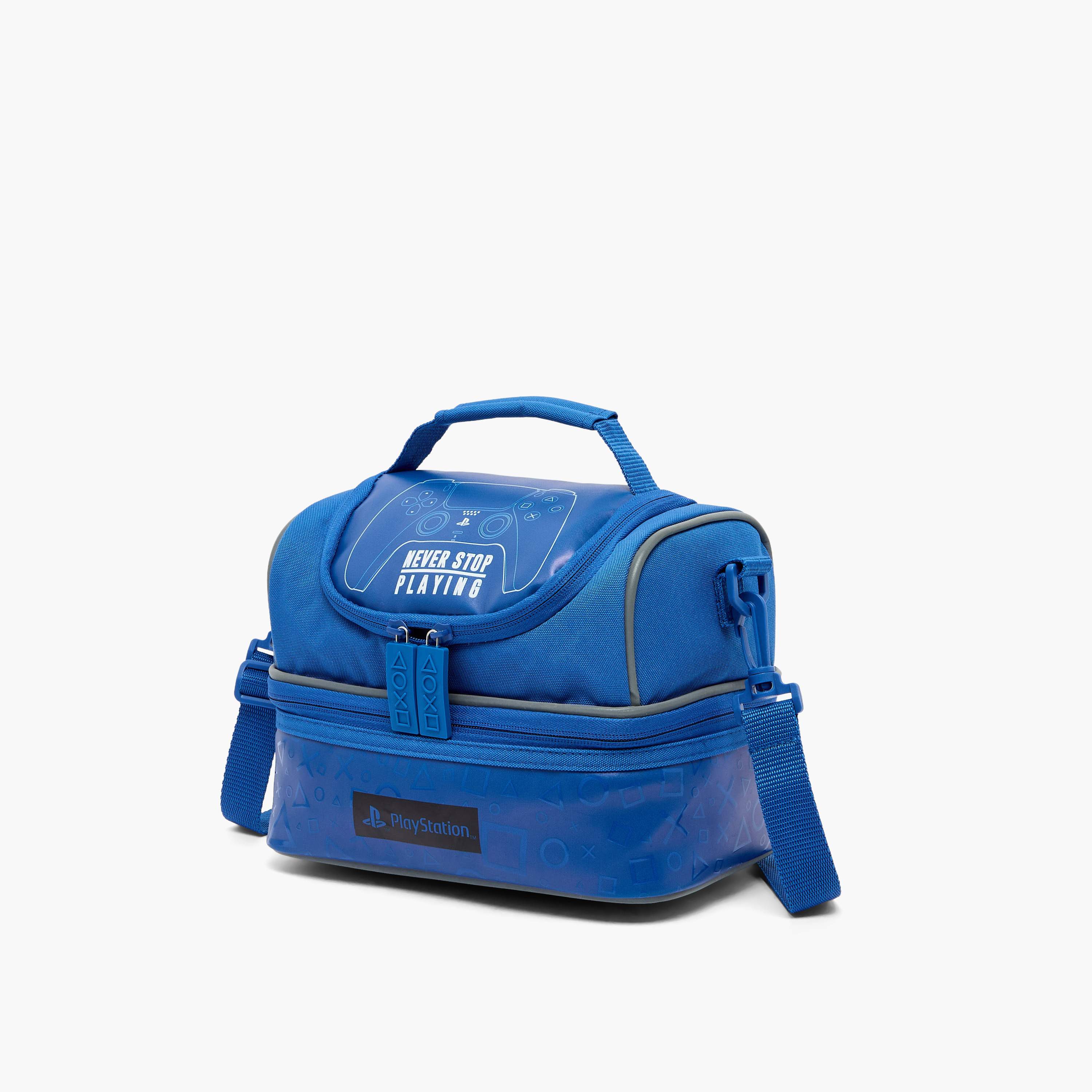 شنطة غداء معزولة بطبعات للأولاد بعمر 5-8 سنوات من بلاي ستيشن-school-lunchessentials-lunchbags-image-3