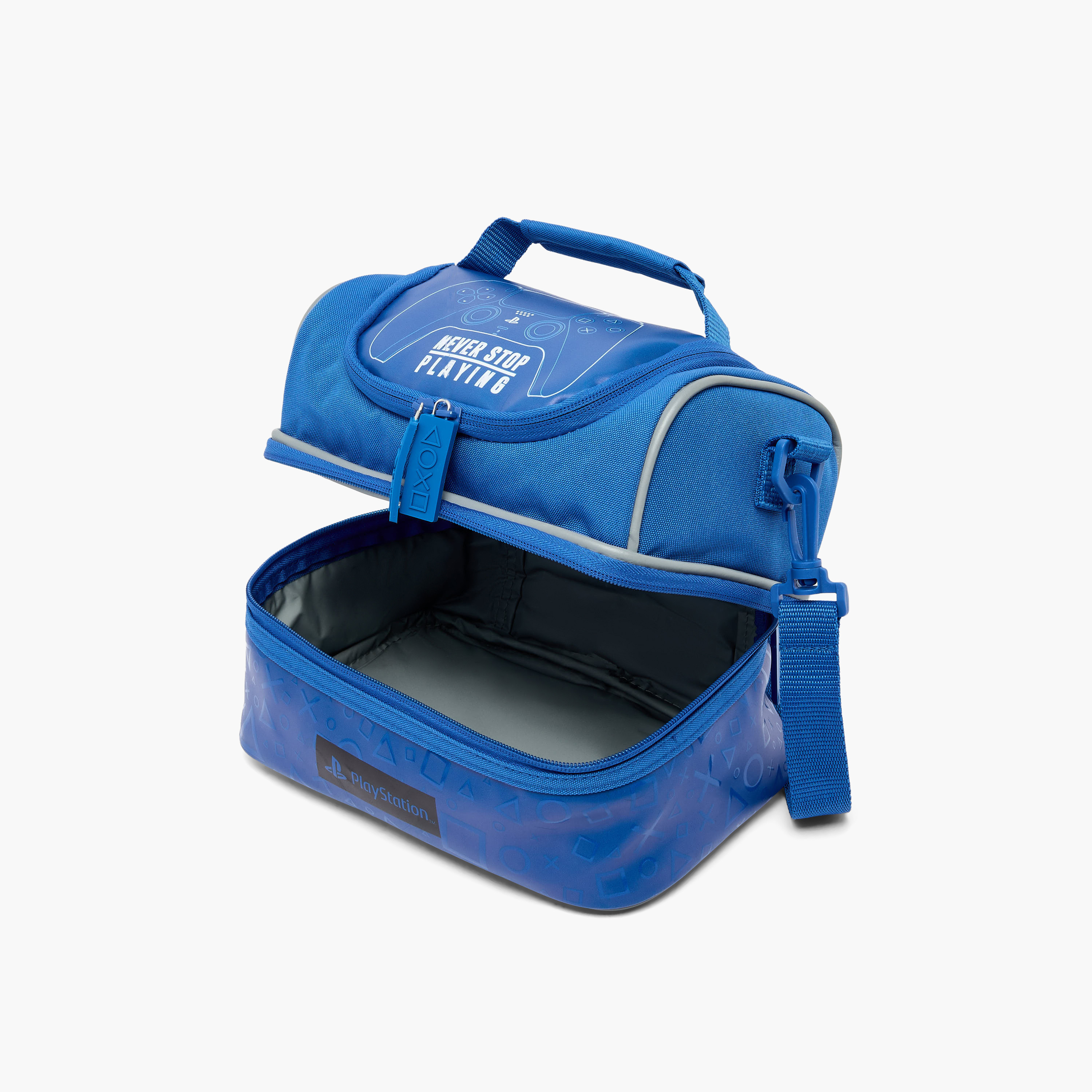شنطة غداء معزولة بطبعات للأولاد بعمر 5-8 سنوات من بلاي ستيشن-school-lunchessentials-lunchbags-image-6
