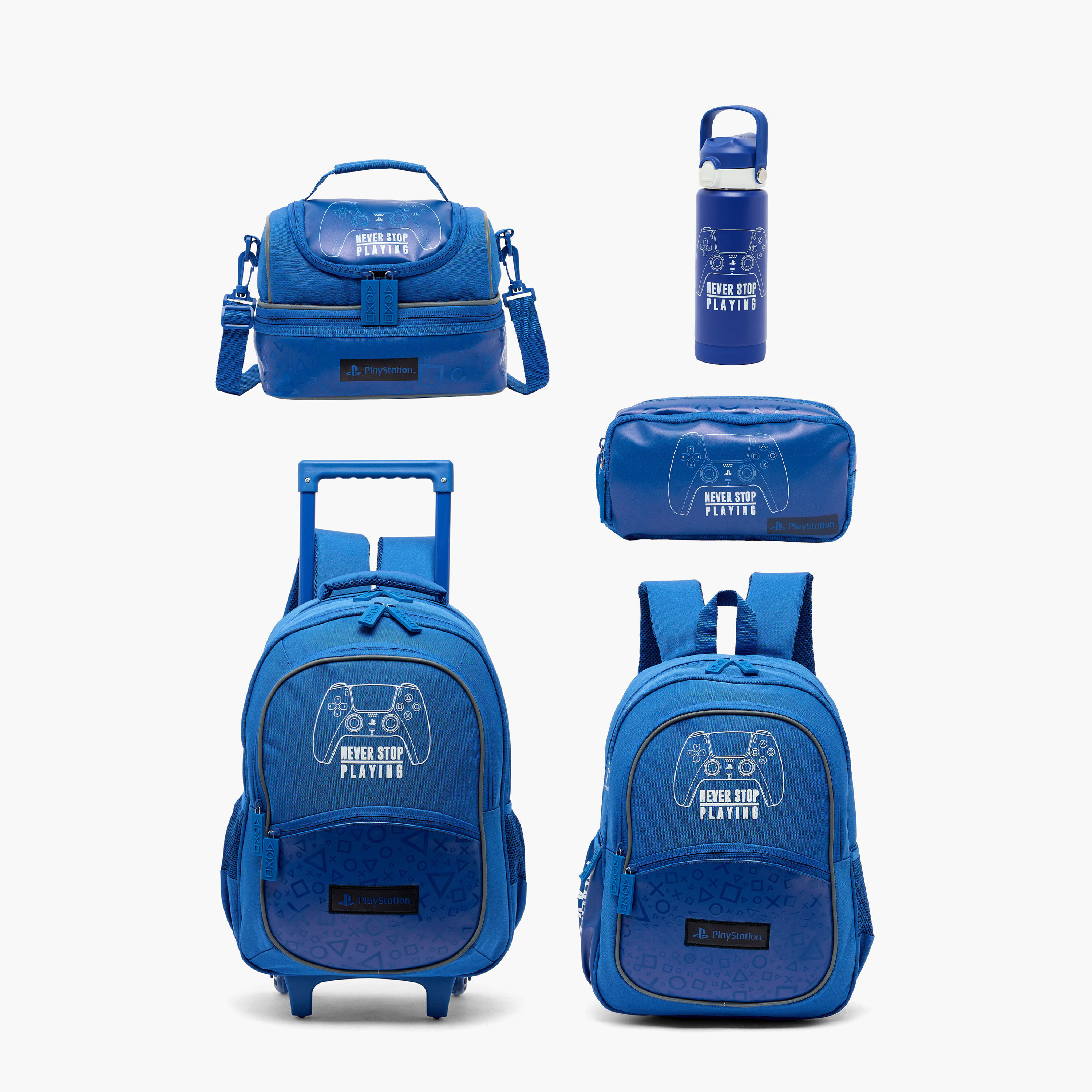 شنطة غداء معزولة بطبعات للأولاد بعمر 5-8 سنوات من بلاي ستيشن-school-lunchessentials-lunchbags-image-8