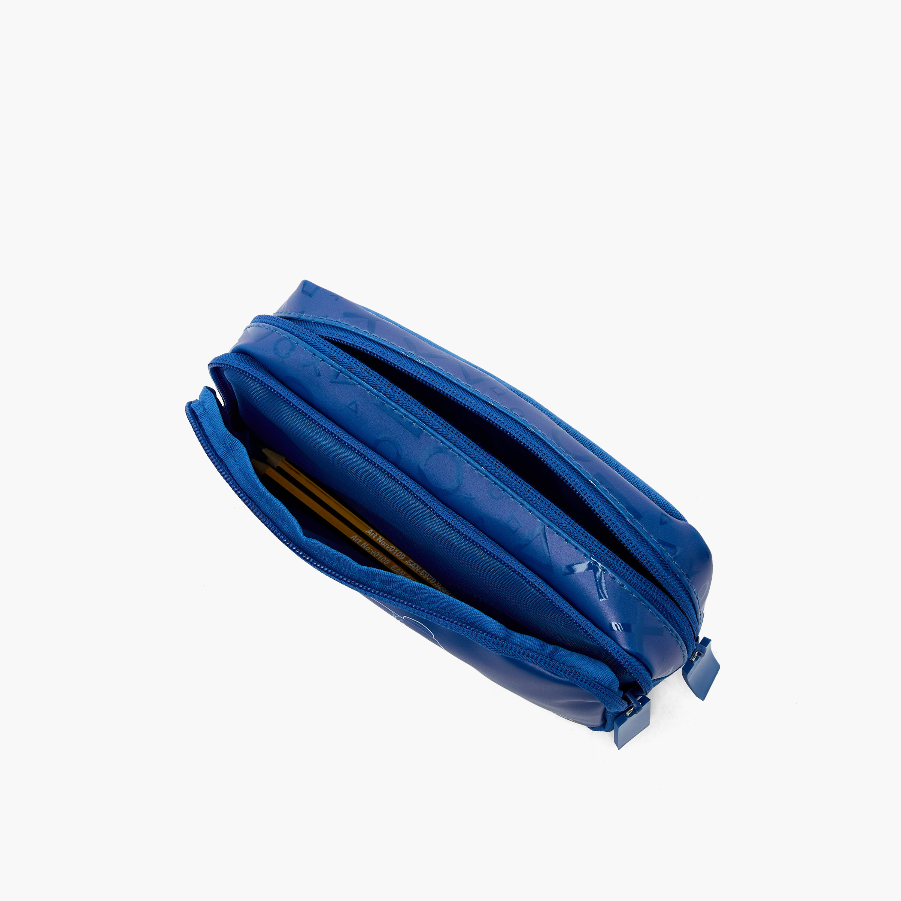 PlayStation Gaming Print Pencil Pouch with 2 Compartments-school-stationery-pencilcases-image-7