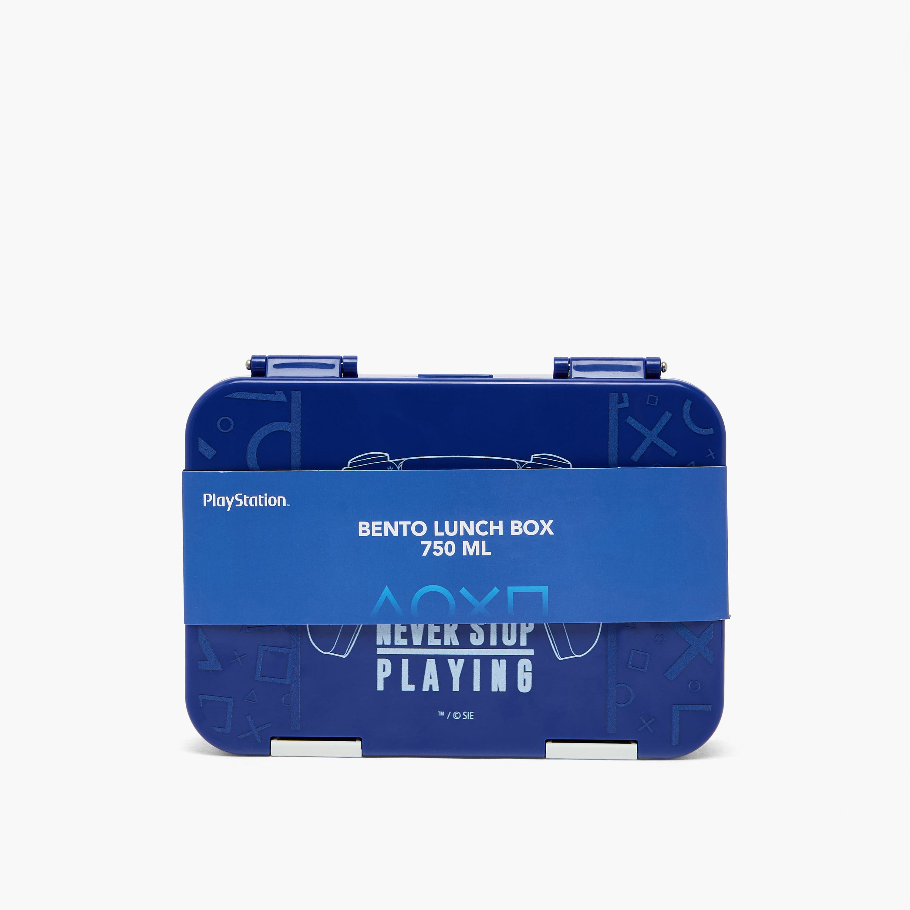 PlayStation Game Controller Print Bento Lunch Box for Boys with Clip Lock Lid - 750 ml-school-lunchessentials-lunchboxes-image-12