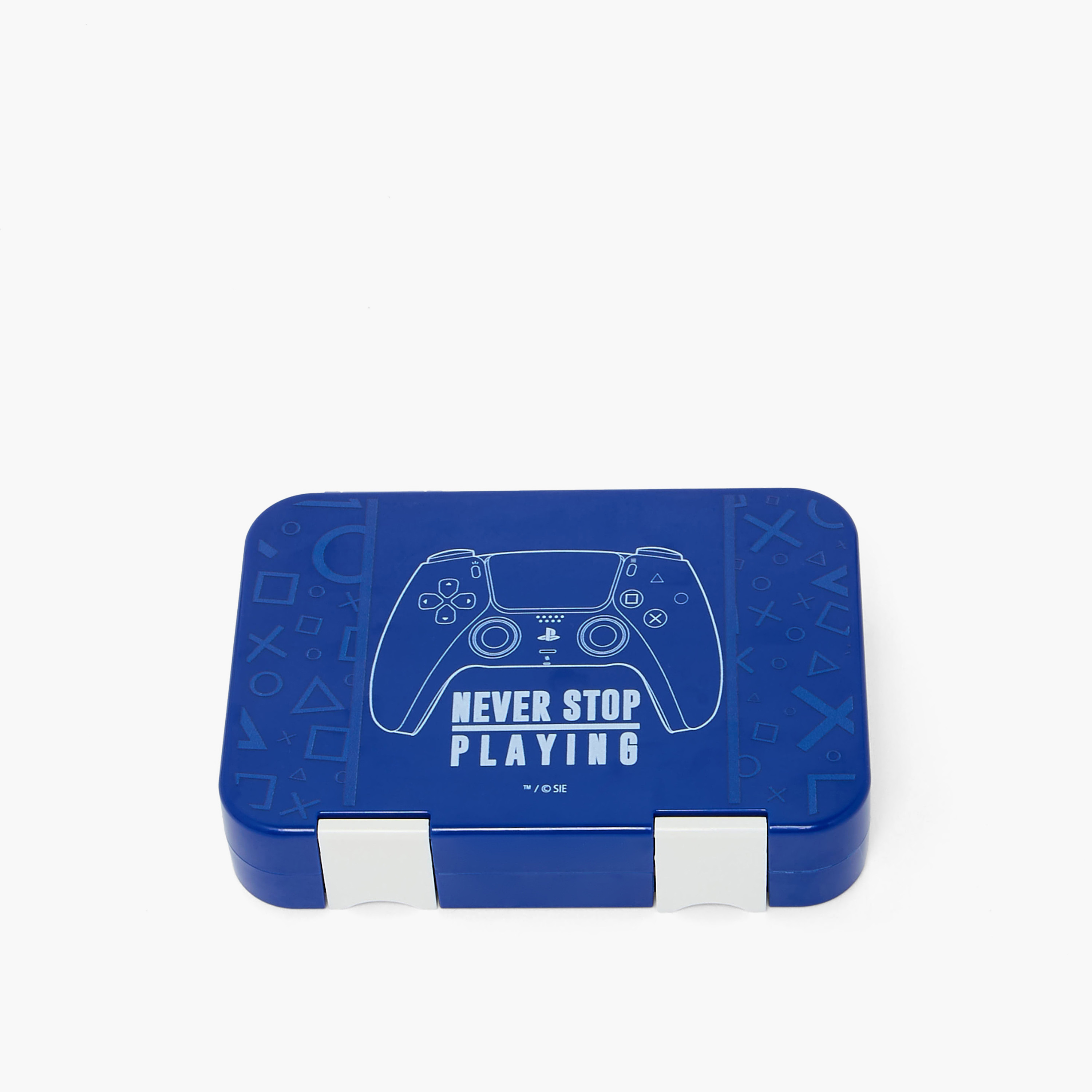 PlayStation Game Controller Print Bento Lunch Box for Boys with Clip Lock Lid - 750 ml-school-lunchessentials-lunchboxes-image-2