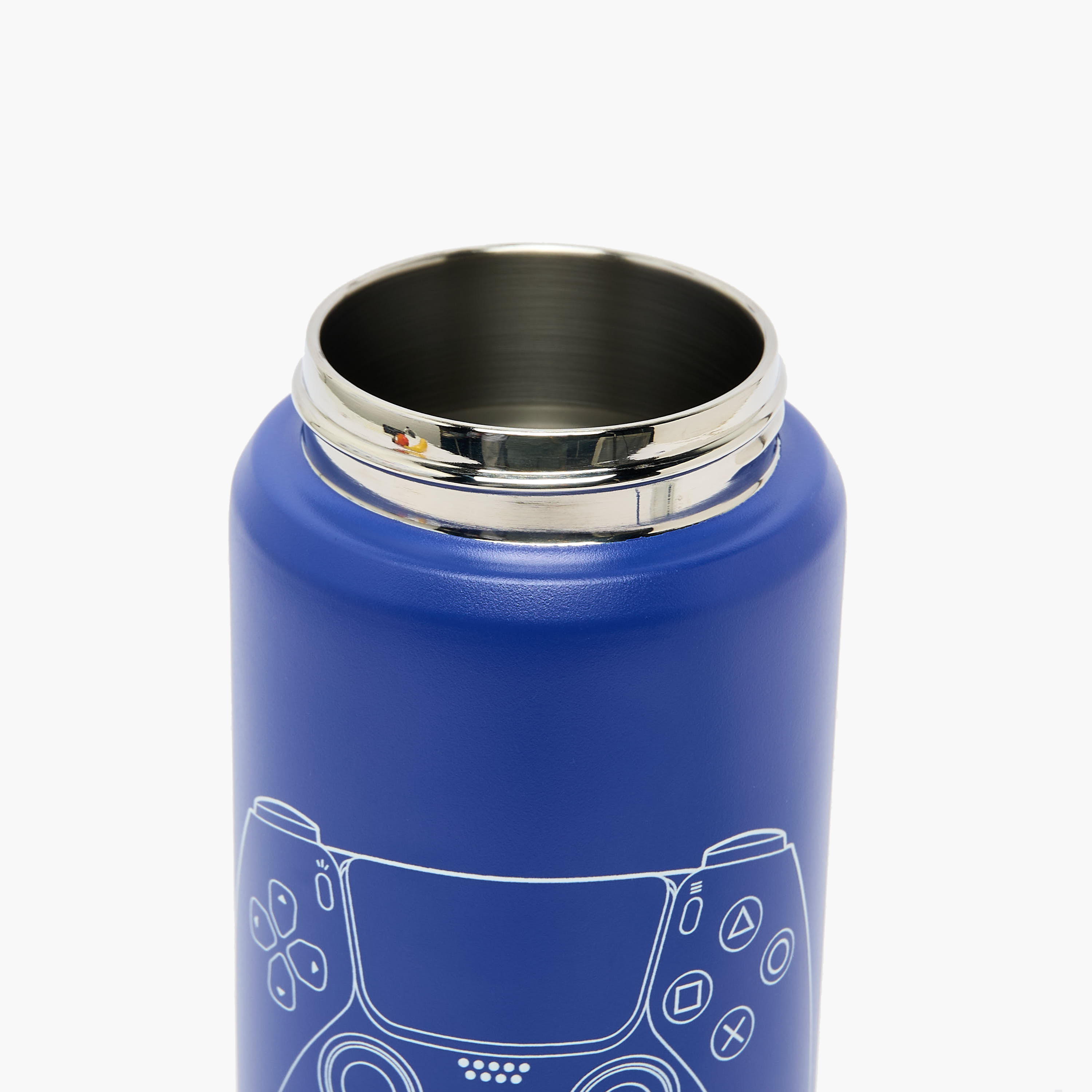 PlayStation Game Controller Print Stainless Steel Water Bottle with Flip Spout and Handle - 500 ml-school-waterbottles-image-5