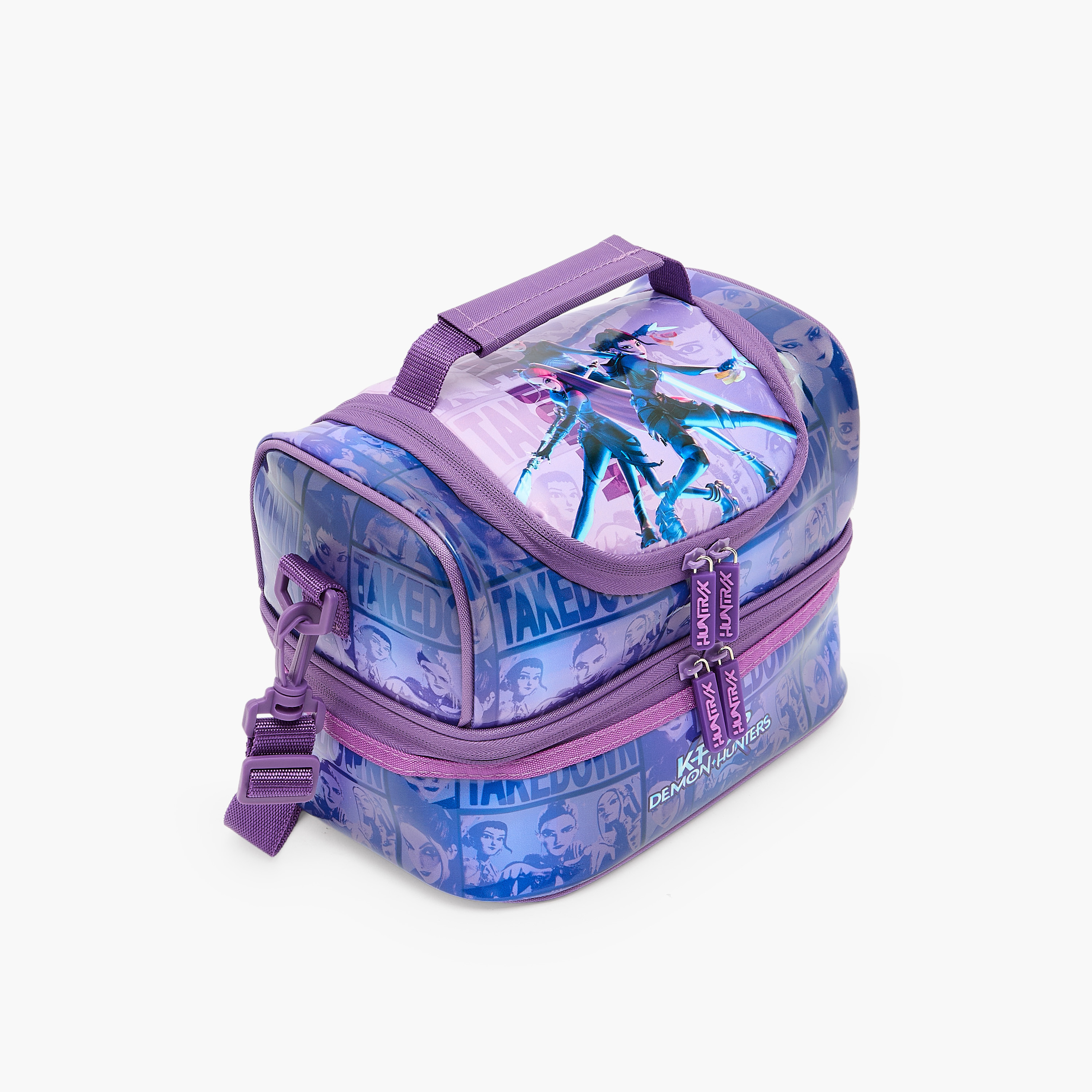 Netflix KPop Demon Hunters Lunch Bag for Girls 5-8 Years with Insulation-school-lunchessentials-lunchbags-image-2