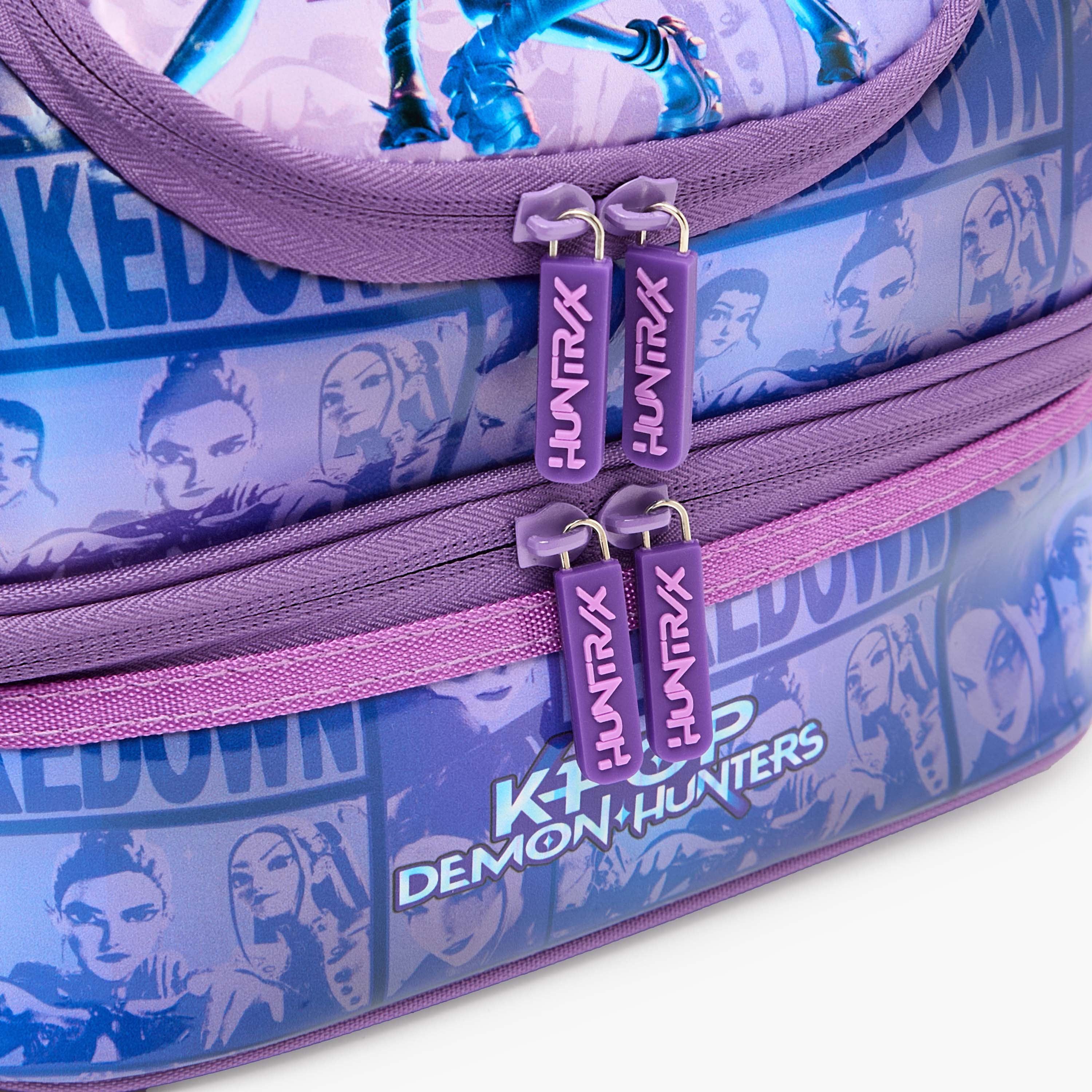 Netflix KPop Demon Hunters Lunch Bag for Girls 5-8 Years with Insulation-school-lunchessentials-lunchbags-image-3