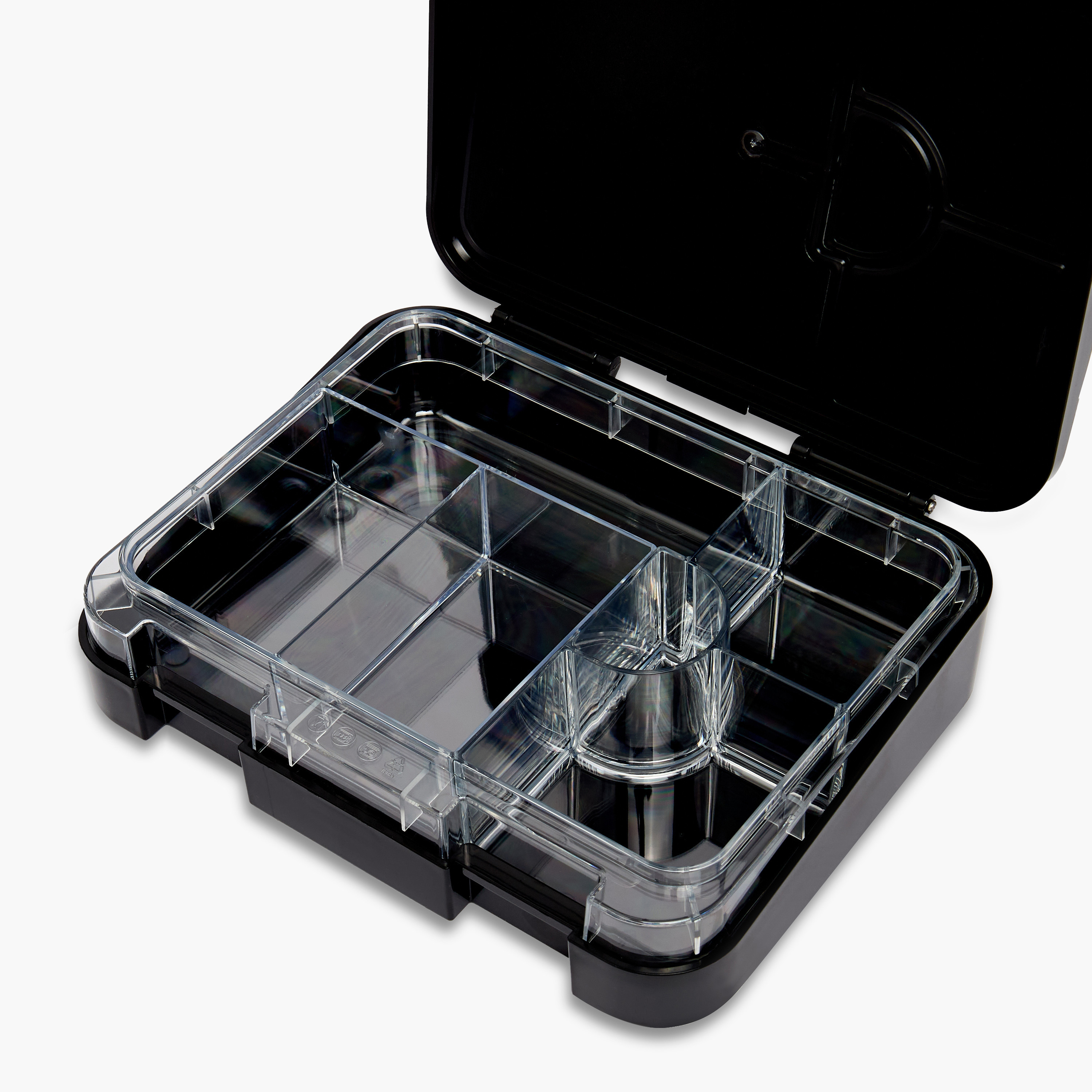 Netflix KPop Demon Hunters Print Bento Lunch Box for Girls with Clip Lock Lid - 1 L-school-lunchessentials-lunchboxes-image-8