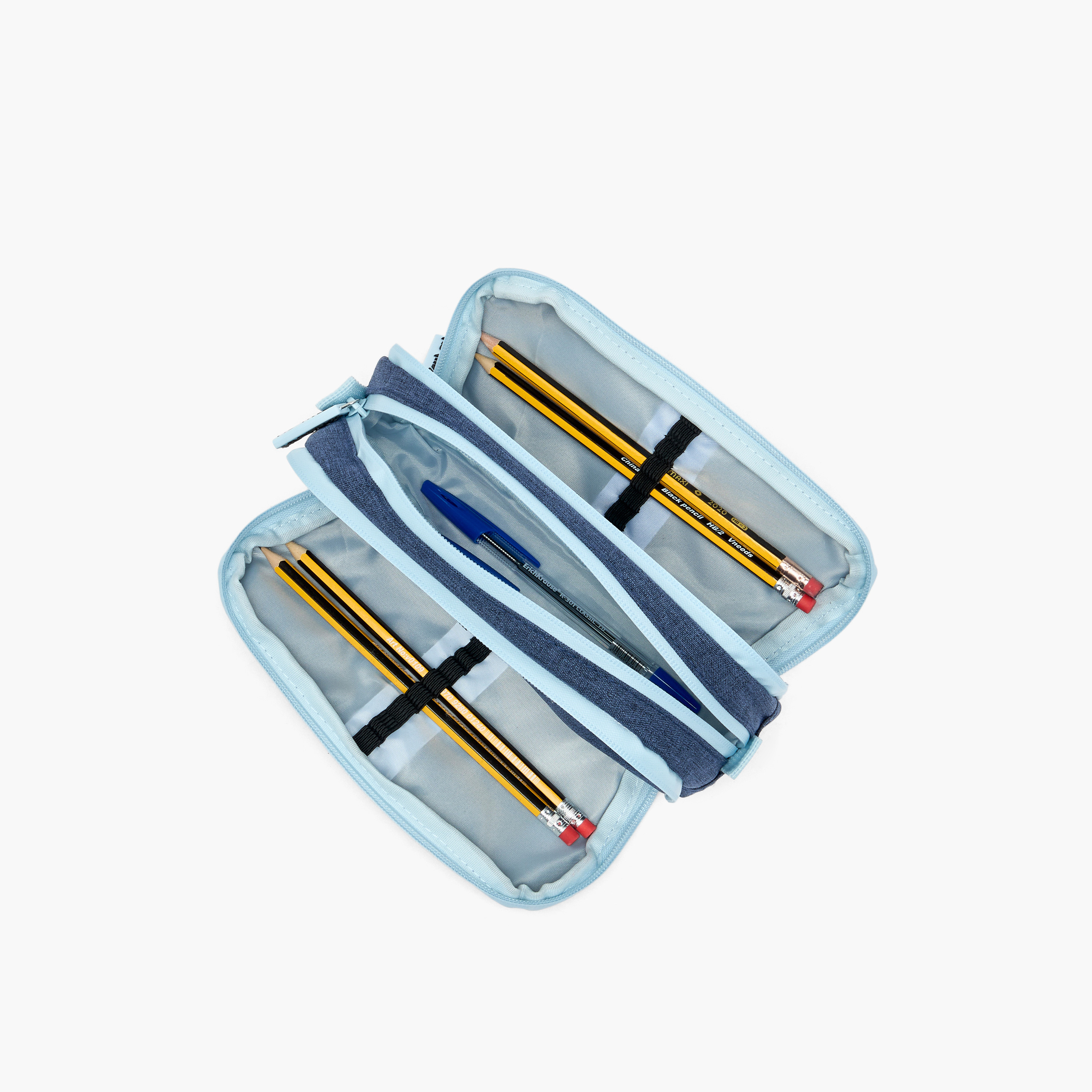 Netflix KPop Demon Hunters Print Pencil Pouch with 3 Compartments-school-stationery-pencilcases-image-7
