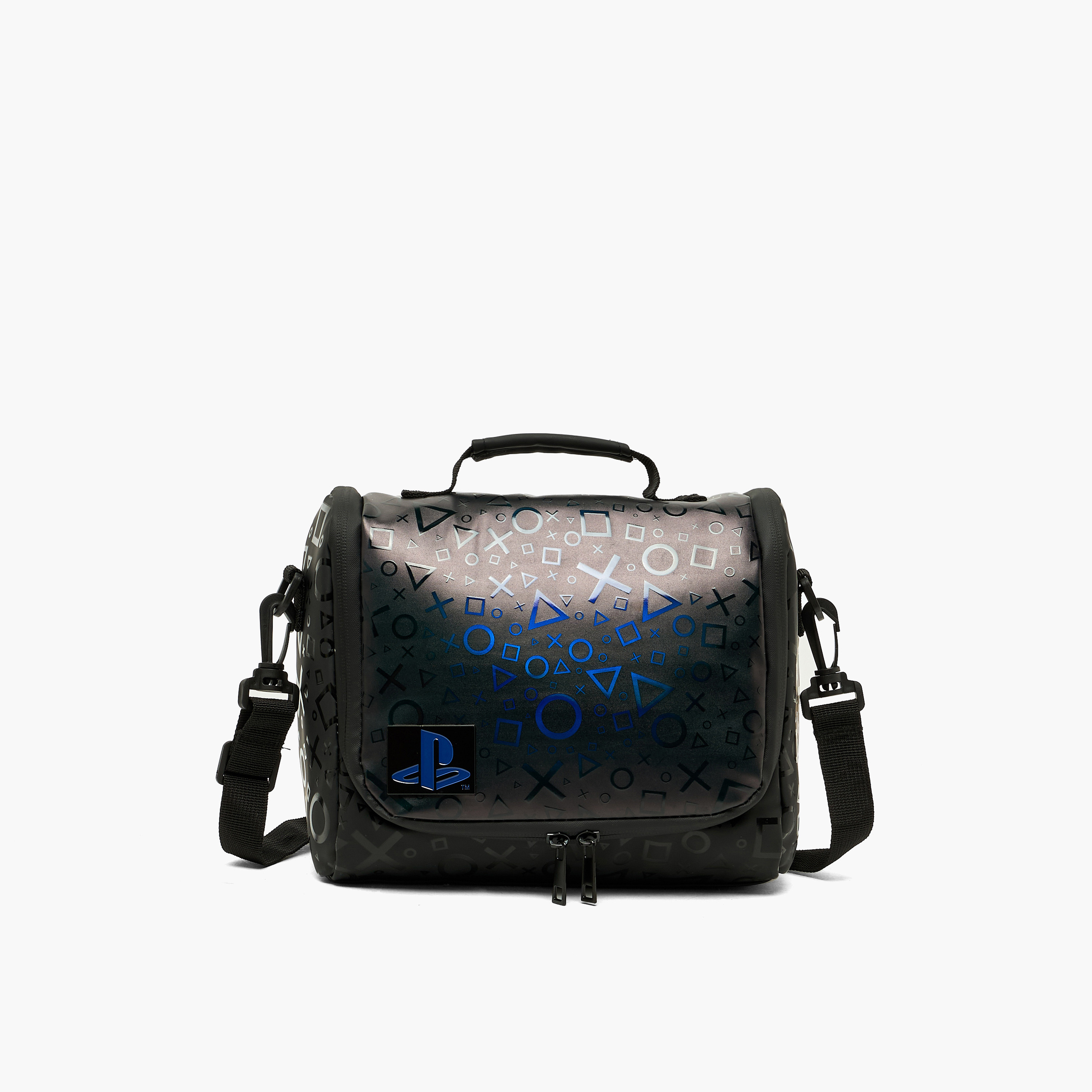 PlayStation Printed Lunch Bag for Boys 8-12 Years with Zip Closure-school-lunchessentials-lunchbags-image-1
