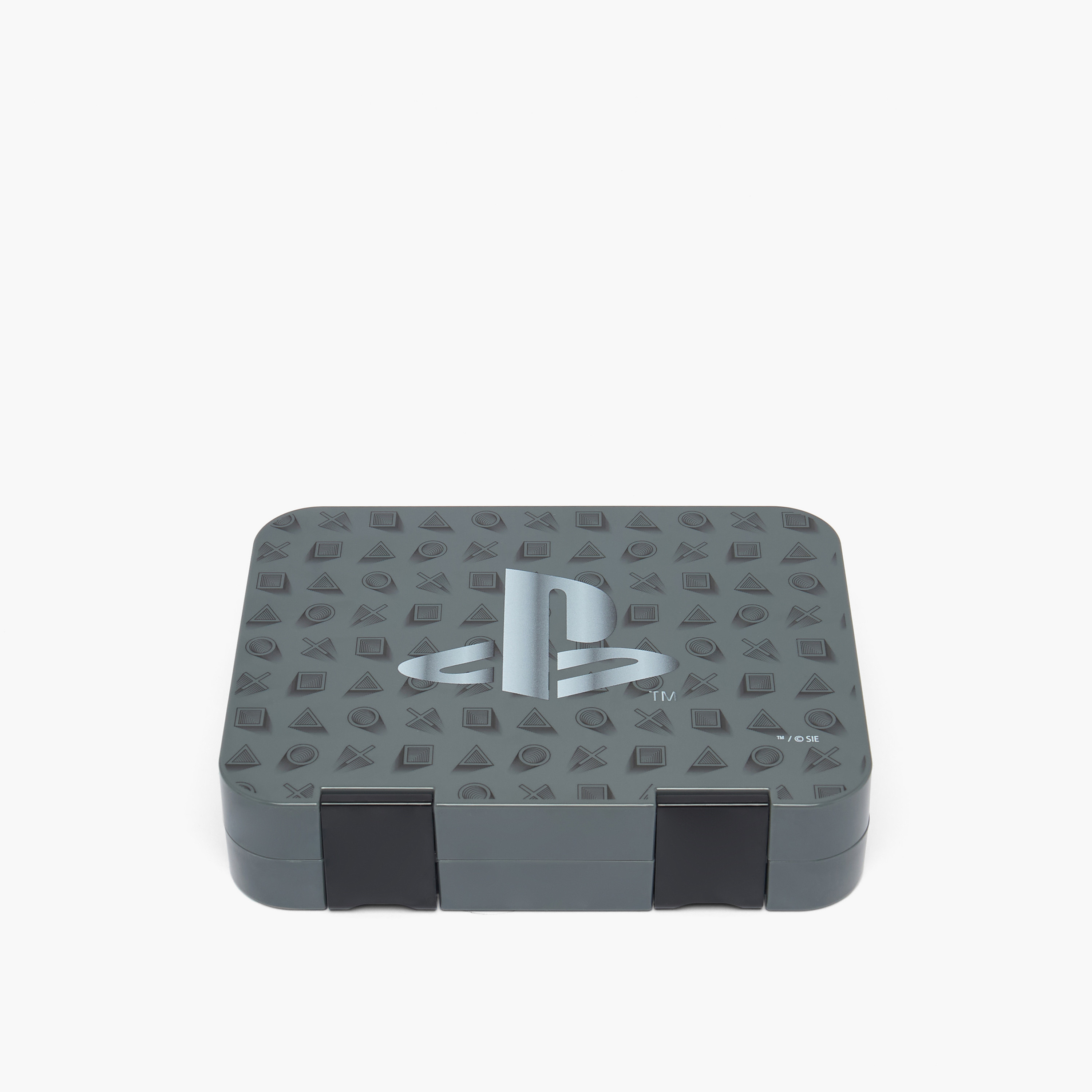 صندوق غداء بينتو بطبعات شعار وغطاء بمشبك إغلاق من بلايستيشن - 1 لتر-school-lunchessentials-lunchboxes-image-2
