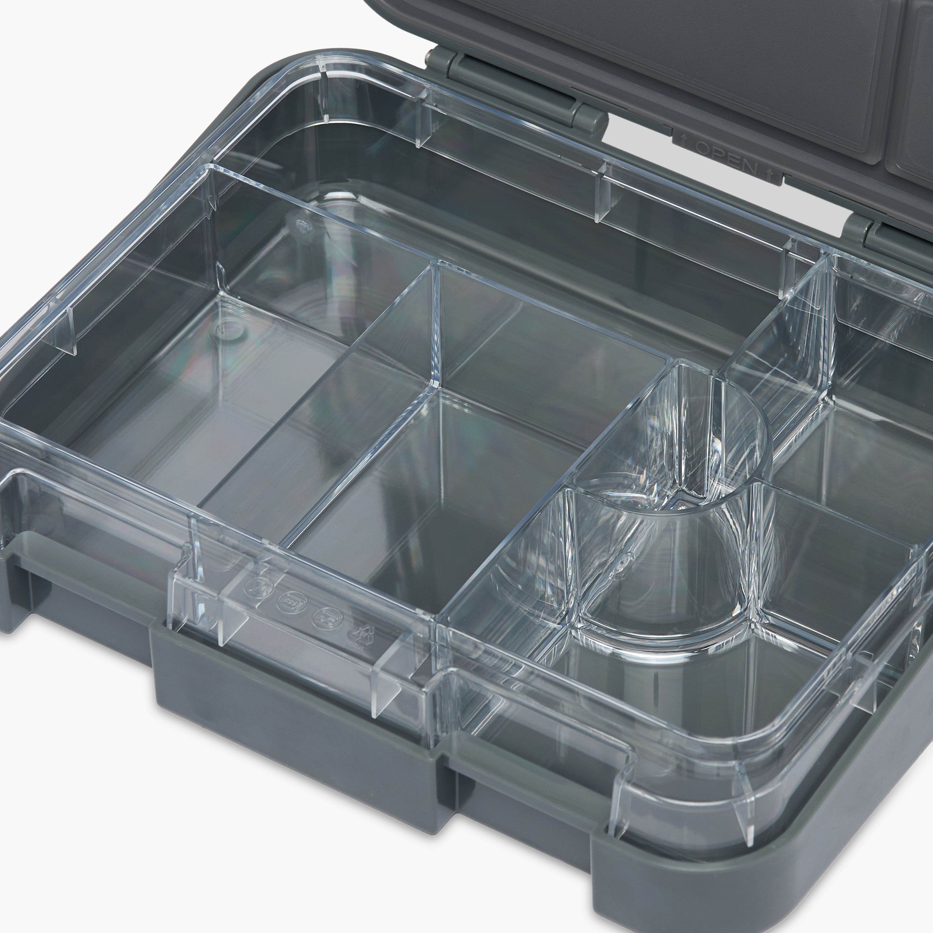 صندوق غداء بينتو بطبعات شعار وغطاء بمشبك إغلاق من بلايستيشن - 1 لتر-school-lunchessentials-lunchboxes-image-8