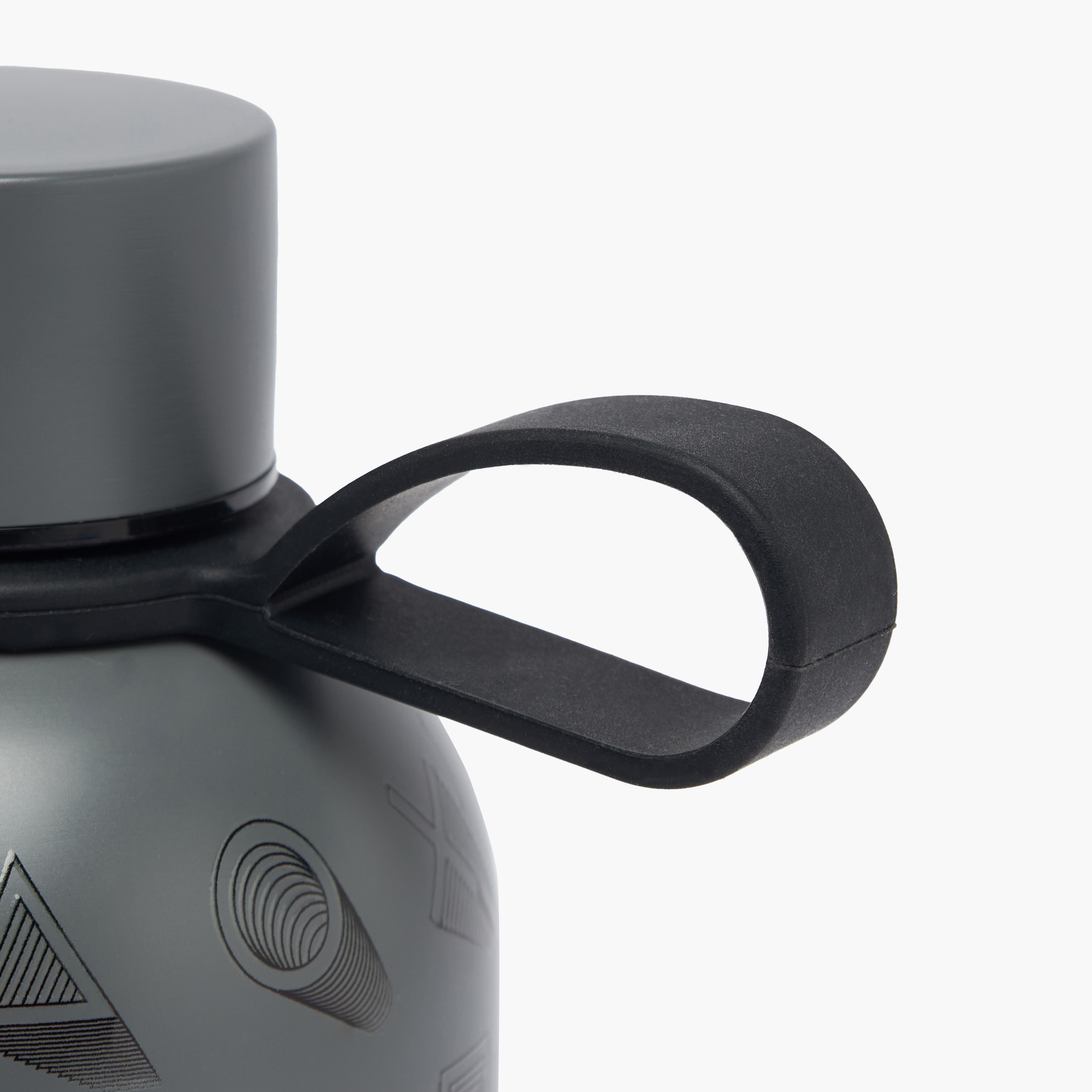 PlayStation Logo Print Stainless Steel Water Bottle with Screw Lid and Loop Handle - 500 ml-school-waterbottles-image-6
