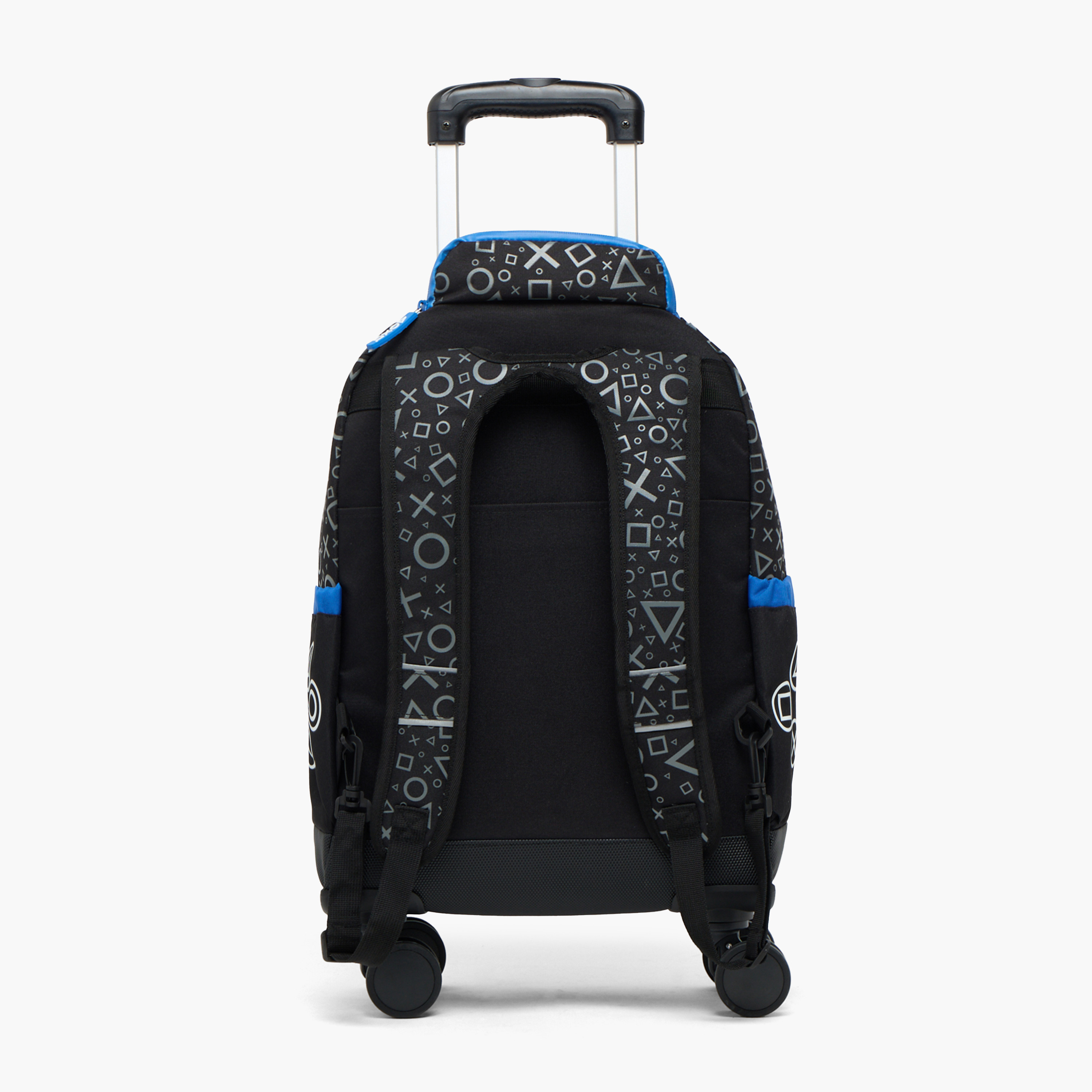PlayStation Gaming Print Trolley Bag for Boys 8-12 Years Retractable Handle - 18 inches-school-bagsandbackpacks-trolleybags-image-9