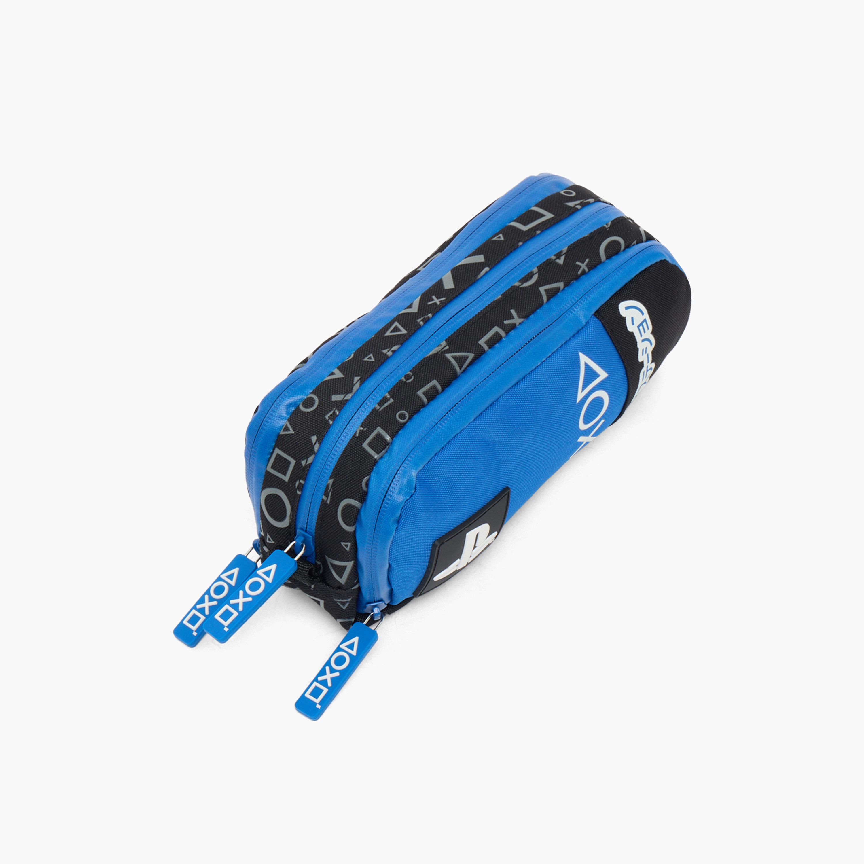 مقلمة 3 أقسام بطبعات من بلايستيشن-school-stationery-pencilcases-image-2