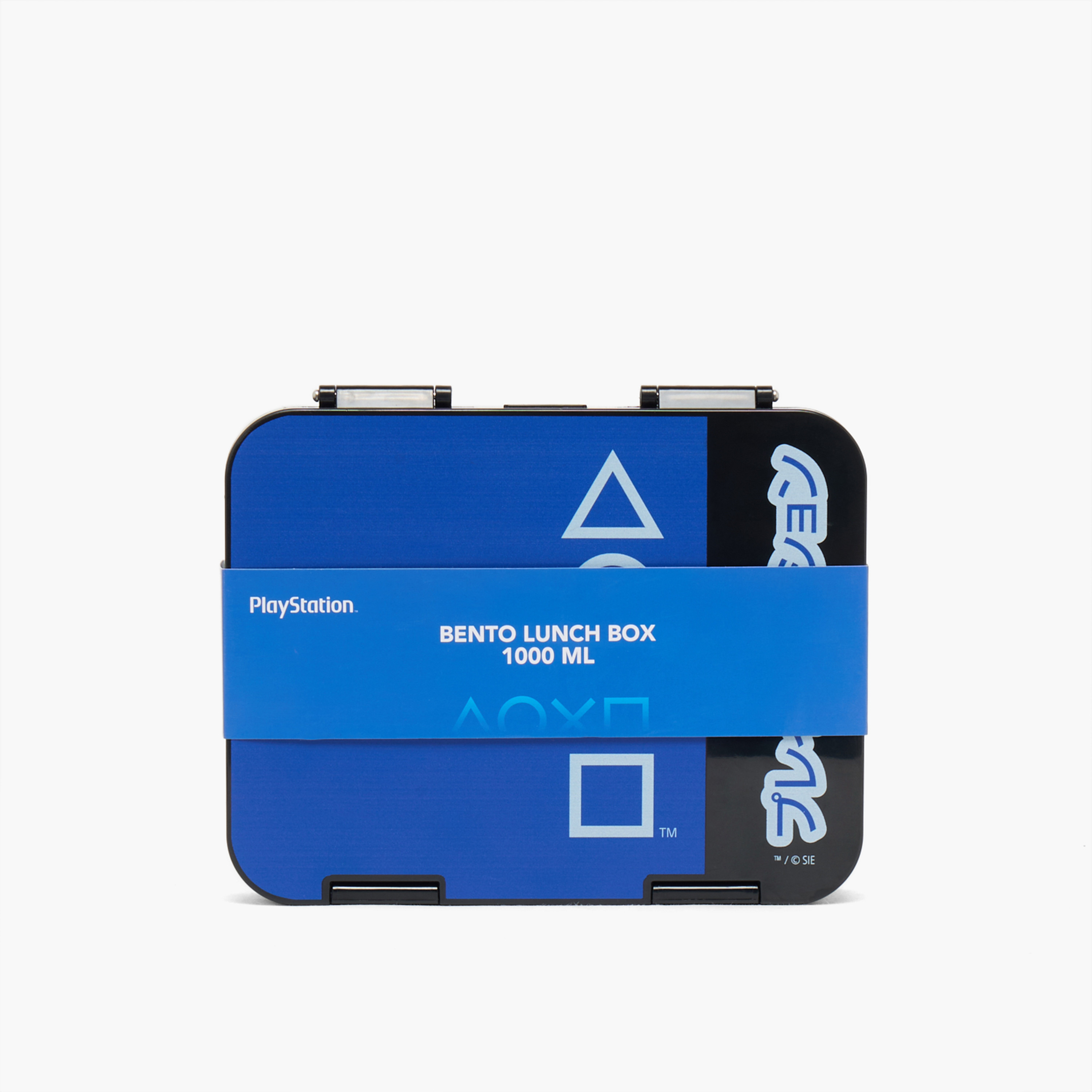 صندوق غداء بينتو بغطاء بمشبك إغلاق وطبعات الشعار للأولاد من بلاي ستيشن-school-lunchessentials-lunchboxes-image-11