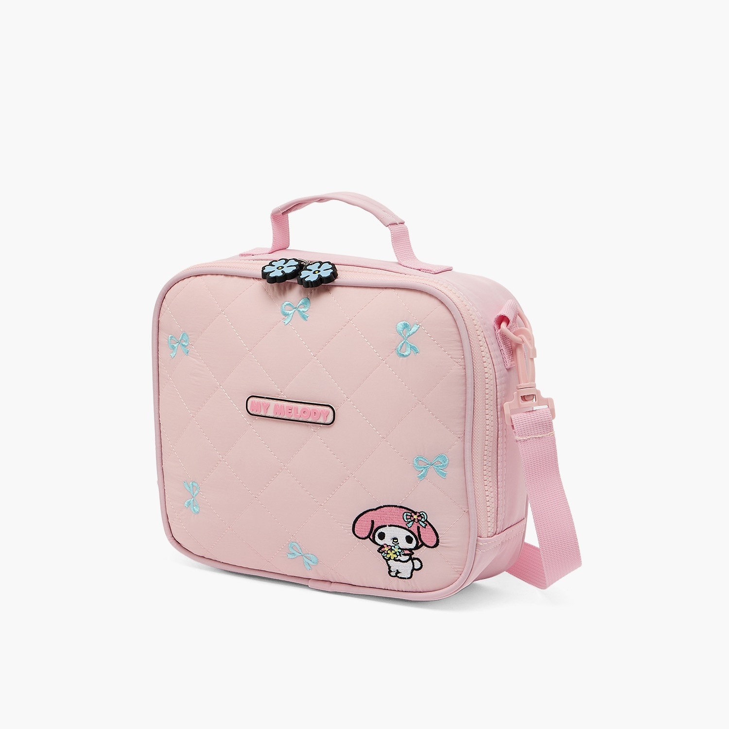 شنطة غداء مطرزة بحزام قابل للفصل للبنات بعمر 5-8 سنوات من سانريو-school-lunchessentials-lunchbags-image-8