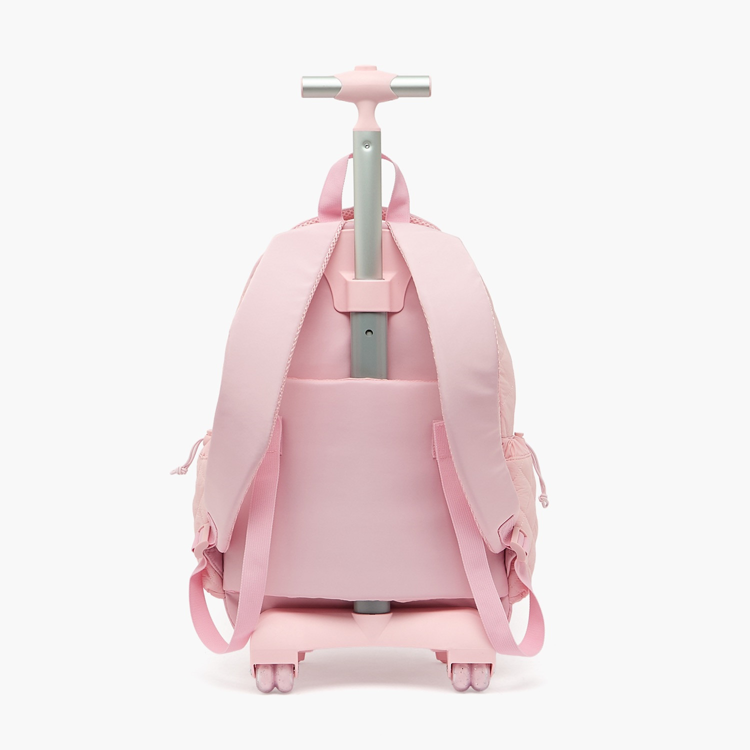 شنطة ترولي مبطنة بقسم للابتوب للبنات 8 -12 سنة من سانريو - 18 بوصة-school-bagsandbackpacks-trolleybags-image-6