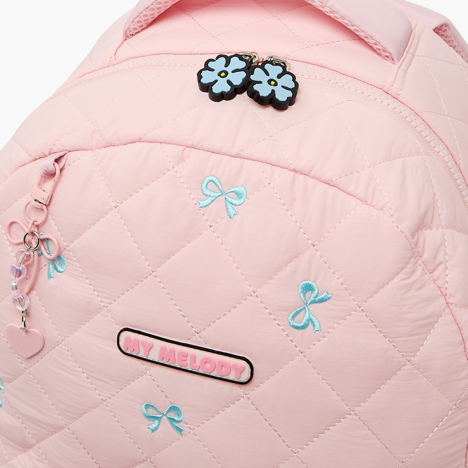 شنطة ترولي مبطنة بقسم للابتوب للبنات 8 -12 سنة من سانريو - 18 بوصة-school-bagsandbackpacks-trolleybags-image-9