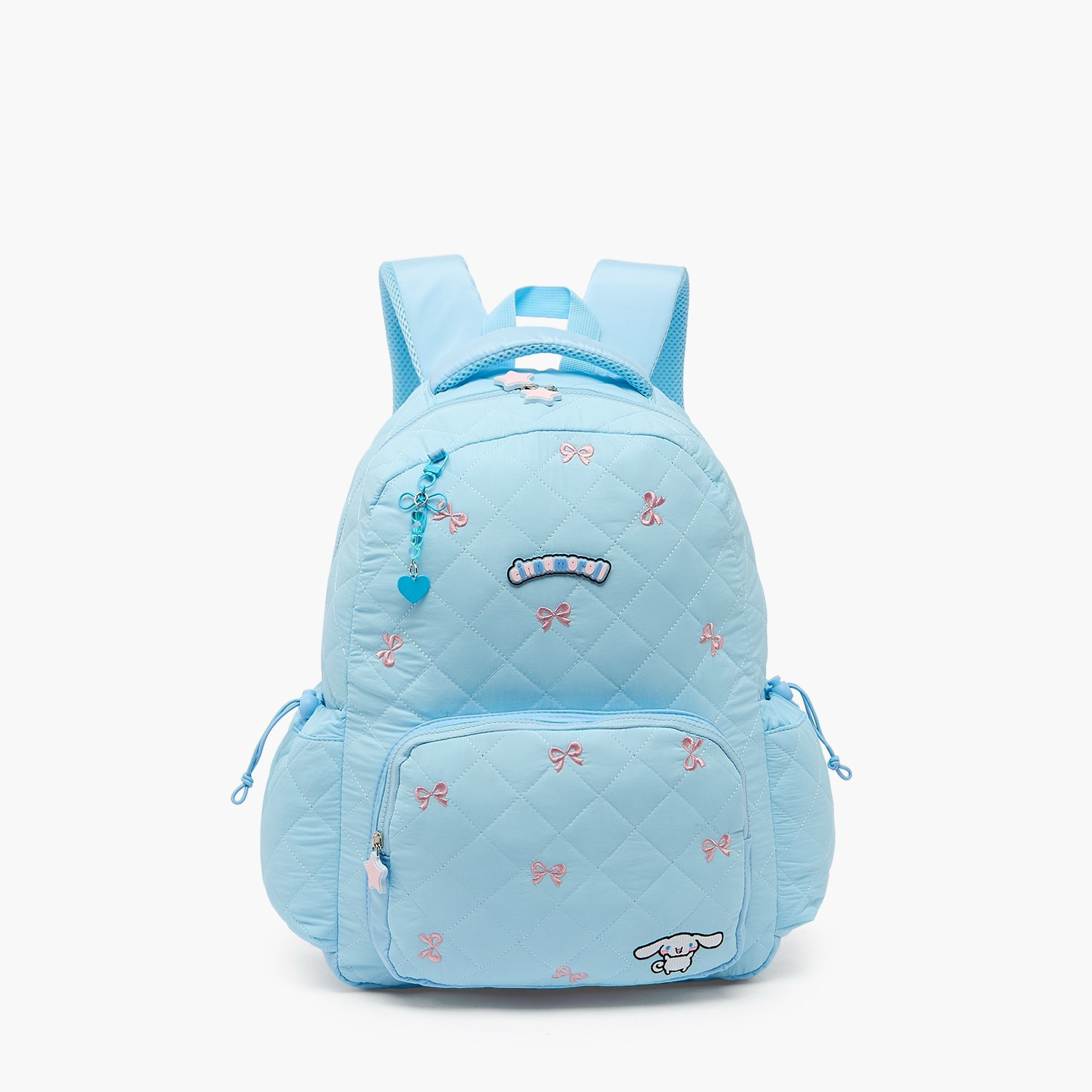 Sanrio Cinnamoroll Accent Backpack for Girls 5-8 Years with Padded Shoulder Straps - 17 inches-school-bagsandbackpacks-backpacks-image-2