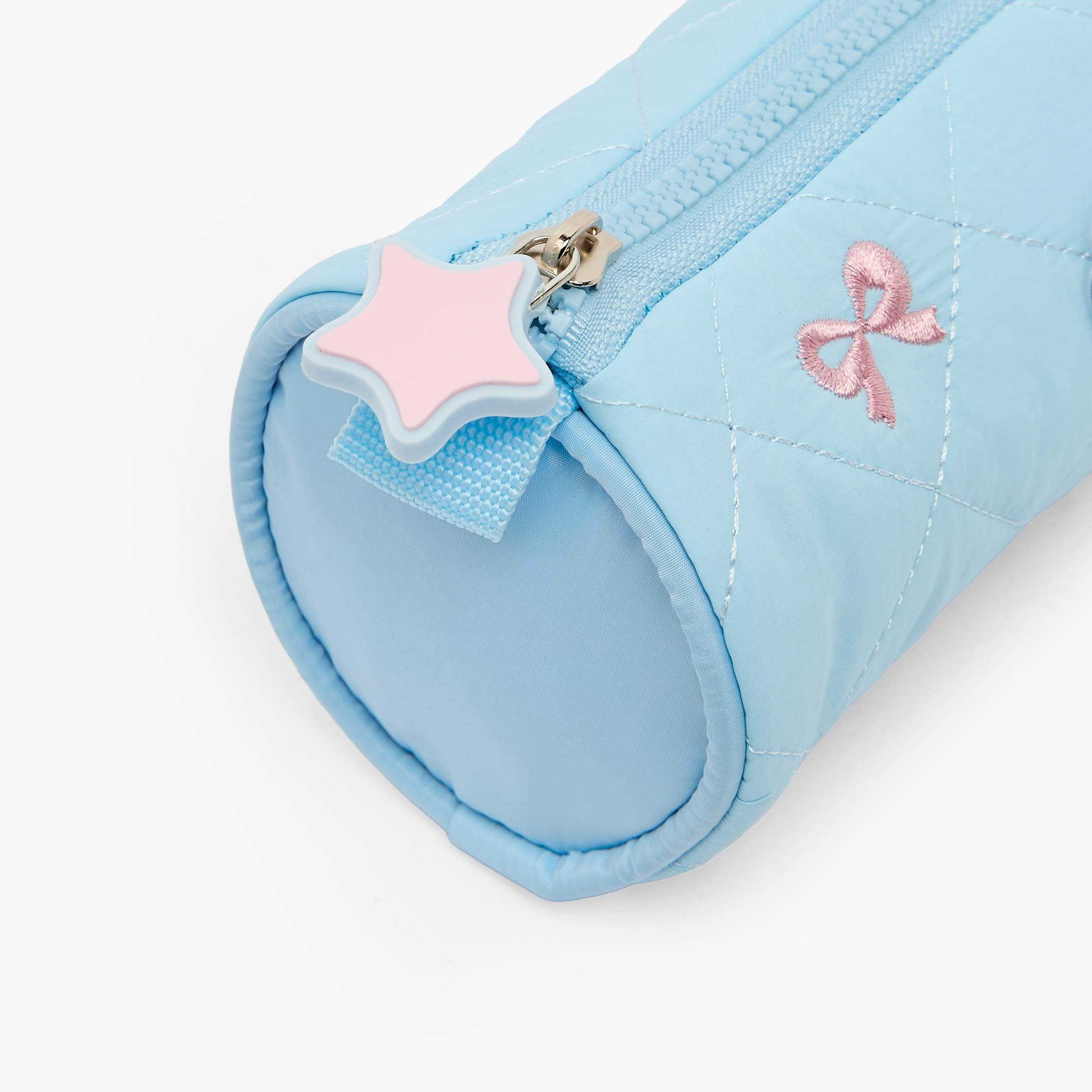 Sanrio Cinnamoroll Embroidered Pencil Pouch with Zip Closure-school-stationery-pencilcases-image-6