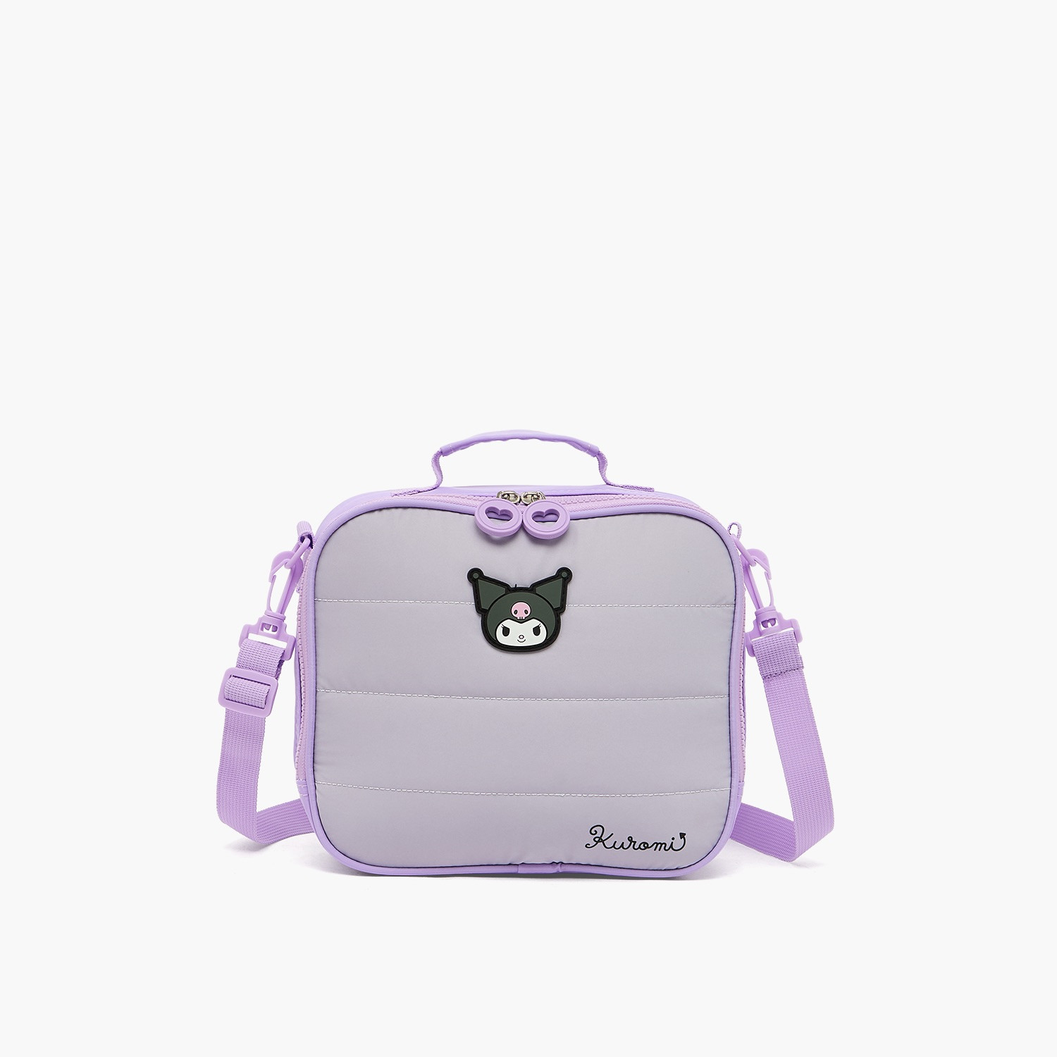 شنطة غداء بسحاب إغلاق وزينة كورومي للبنات بعمر 8-12 سنة من سانريو-school-lunchessentials-lunchbags-image-1
