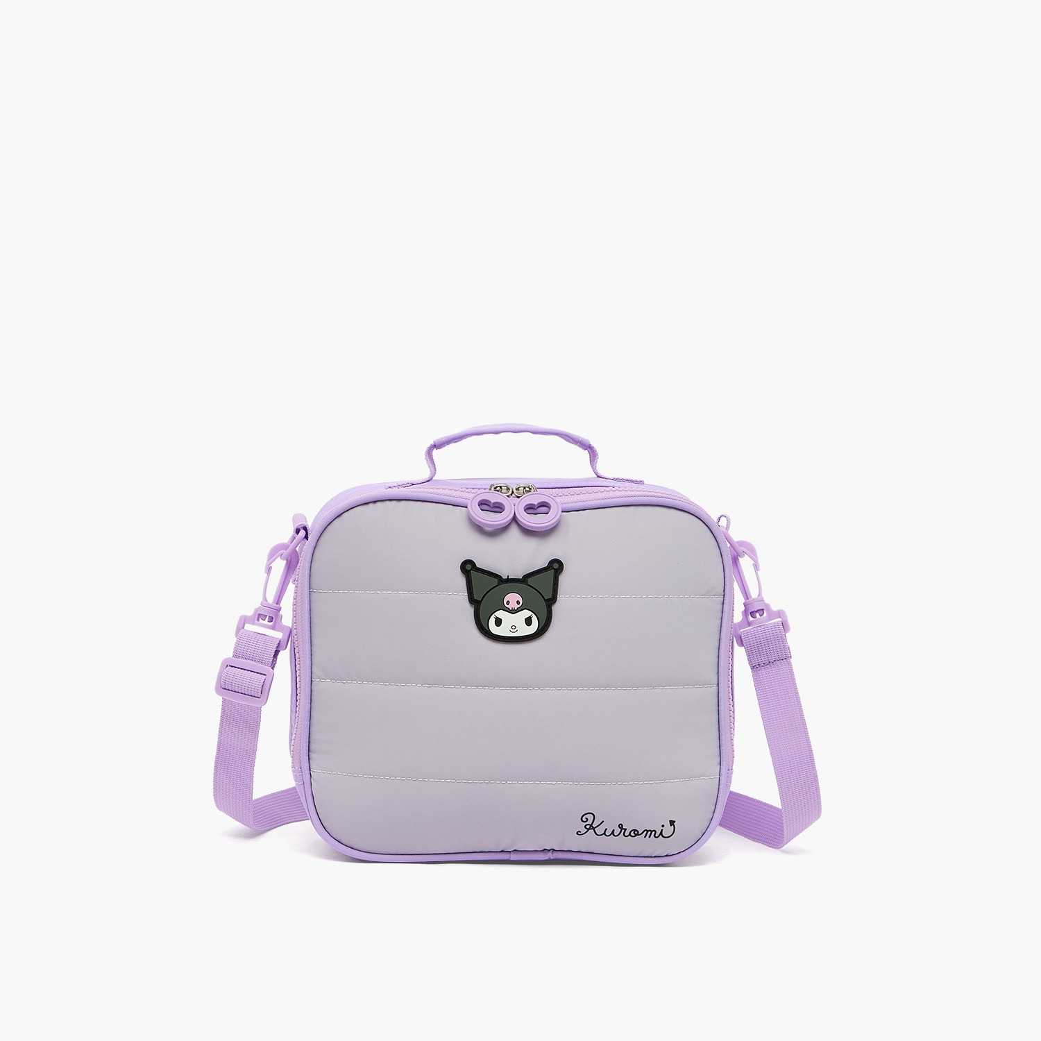 شنطة غداء بسحاب إغلاق وزينة كورومي للبنات بعمر 8-12 سنة من سانريو-school-lunchessentials-lunchbags-image-1