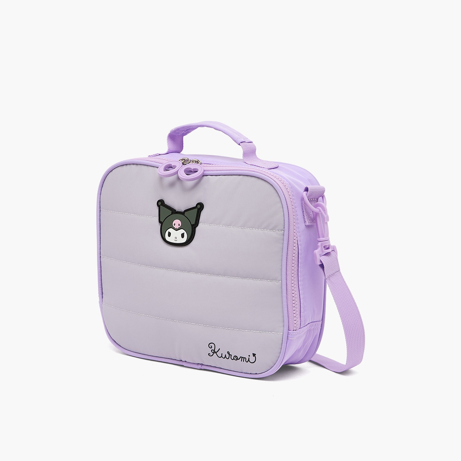 شنطة غداء بسحاب إغلاق وزينة كورومي للبنات بعمر 8-12 سنة من سانريو-school-lunchessentials-lunchbags-image-8