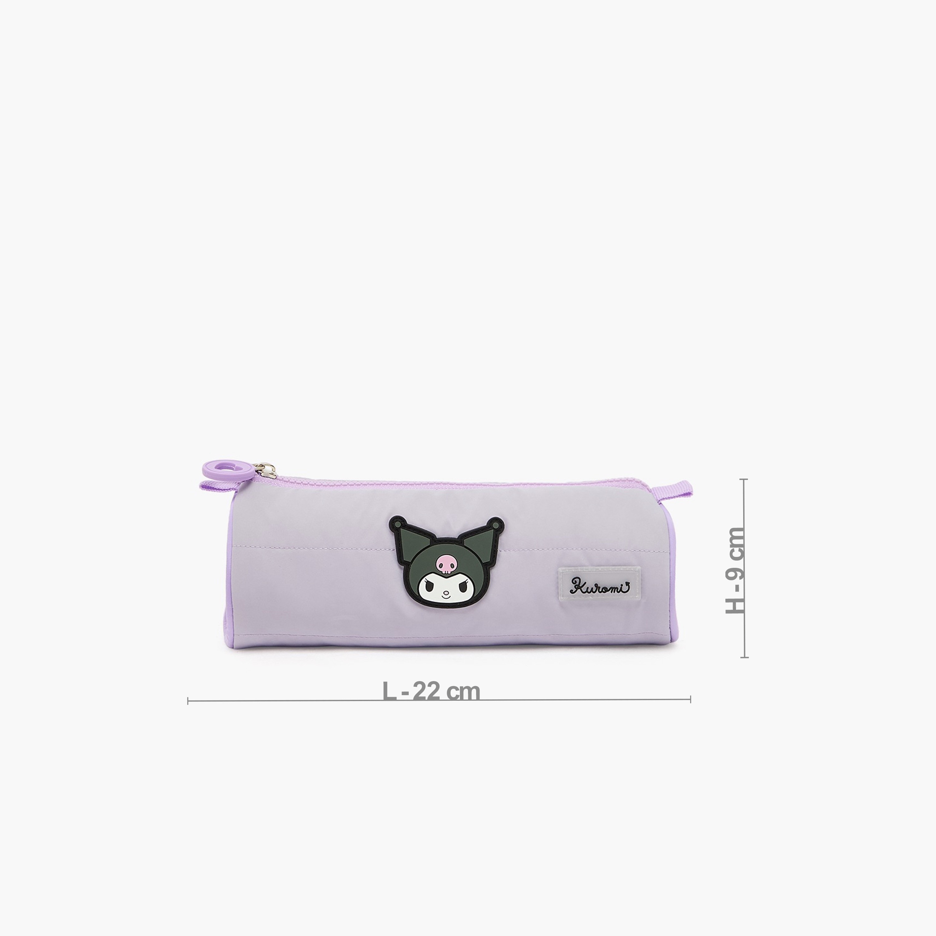 Sanrio Kuromi Pencil Pouch with Zip Closure-school-stationery-pencilcases-image-4