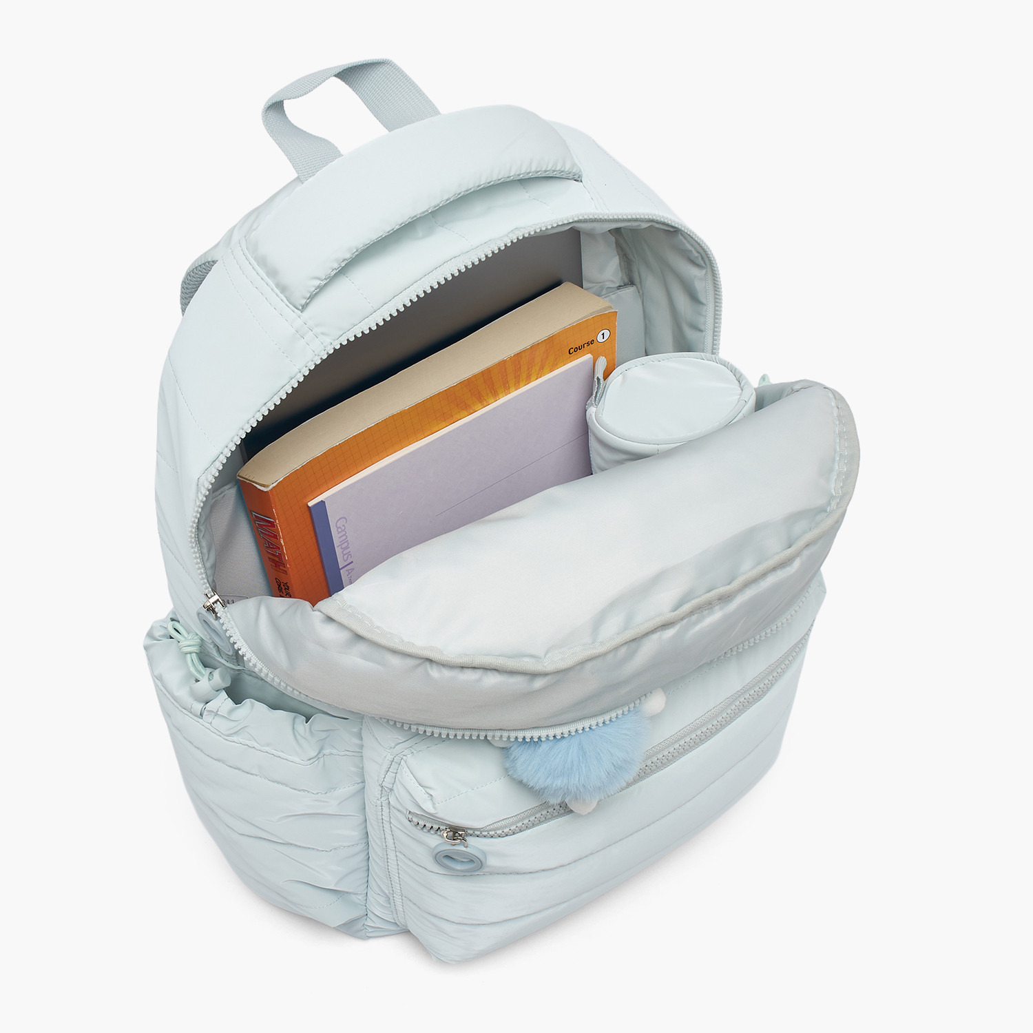 شنطة ظهر بطبعات ستيتش للبنات بعمر 8 إلى 12 سنة مع أحزمة مبطنة من ديزني  - 17 بوصة-school-bagsandbackpacks-backpacks-image-5