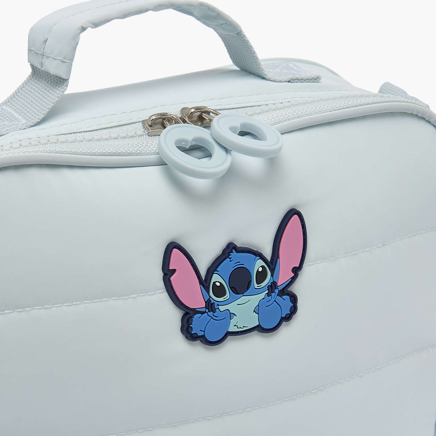 Disney Stitch Print Lunch Bag for Girls 8-12 Years with Zip Closure-school-lunchessentials-lunchbags-image-5