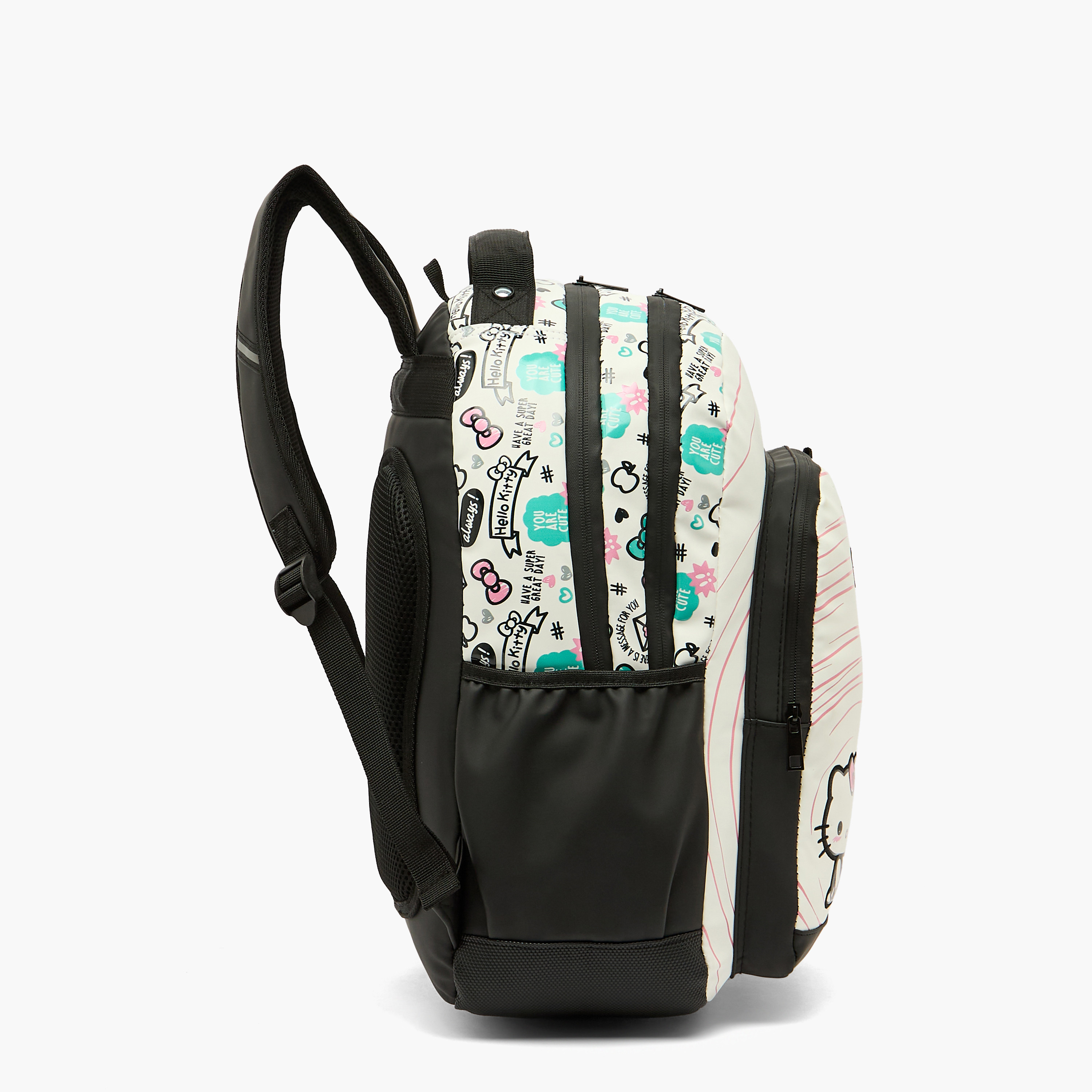 Sanrio Hello Kitty Print Backpack for Girls 8-12 Years with Laptop Compartment - 17 inches-school-bagsandbackpacks-backpacks-image-9