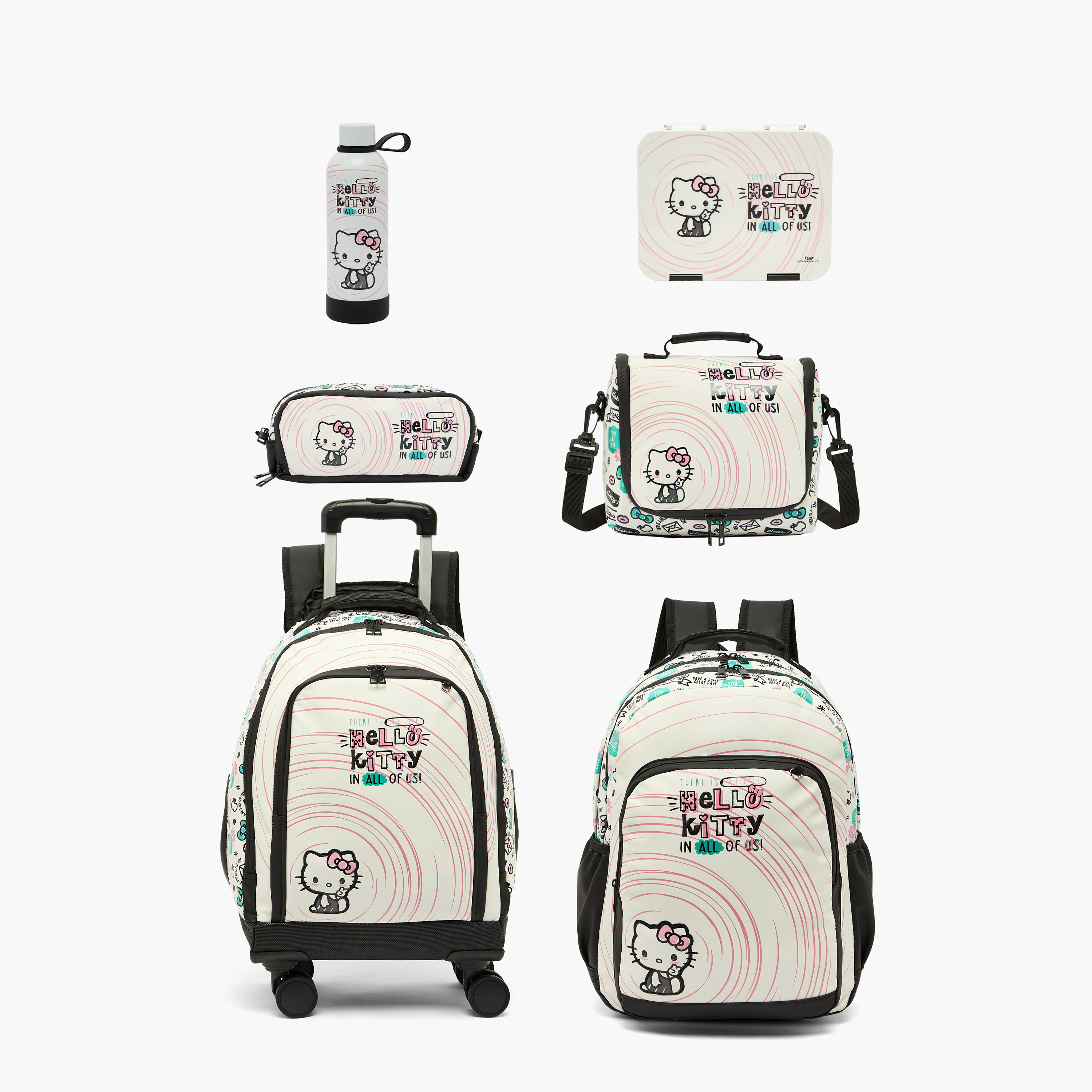 Sanrio Hello Kitty Lunch Bag for Girls 8-12 Years with Insulation-school-lunchessentials-lunchbags-image-9