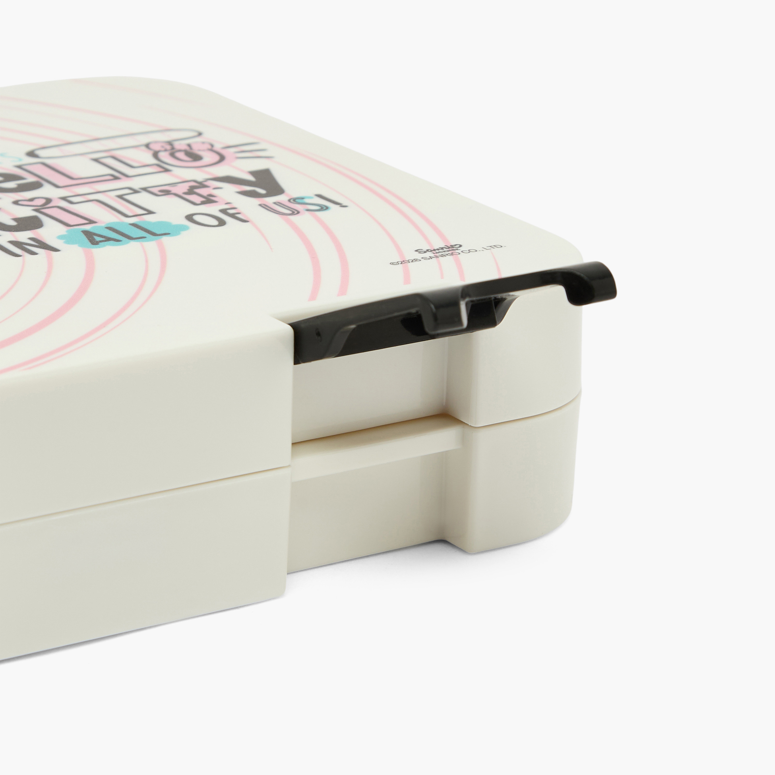 Sanrio Hello Kitty Print Bento Lunch Box for Girls with Clip Lock Lid - 1 L-school-lunchessentials-lunchboxes-image-6