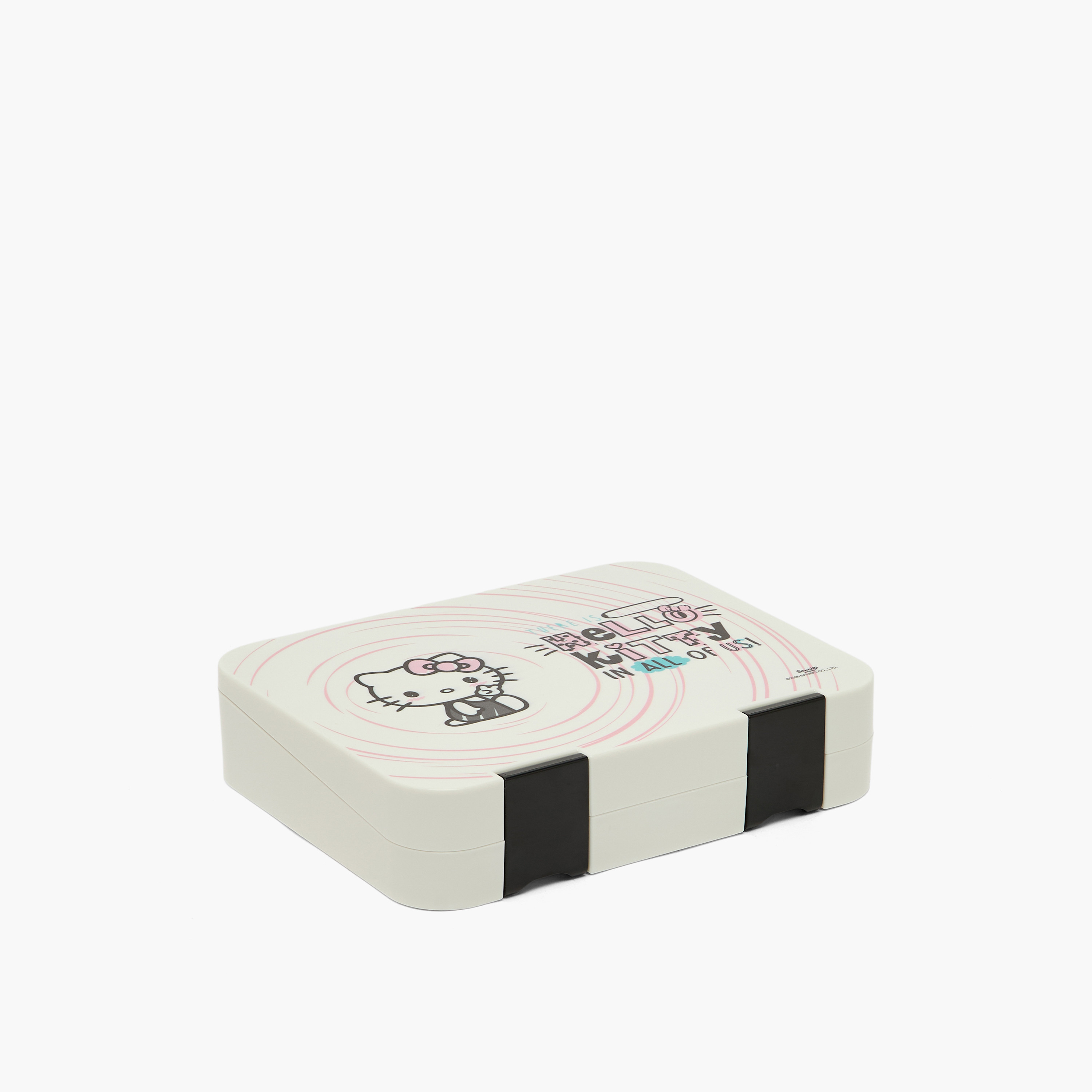 Sanrio Hello Kitty Print Bento Lunch Box for Girls with Clip Lock Lid - 1 L-school-lunchessentials-lunchboxes-image-9