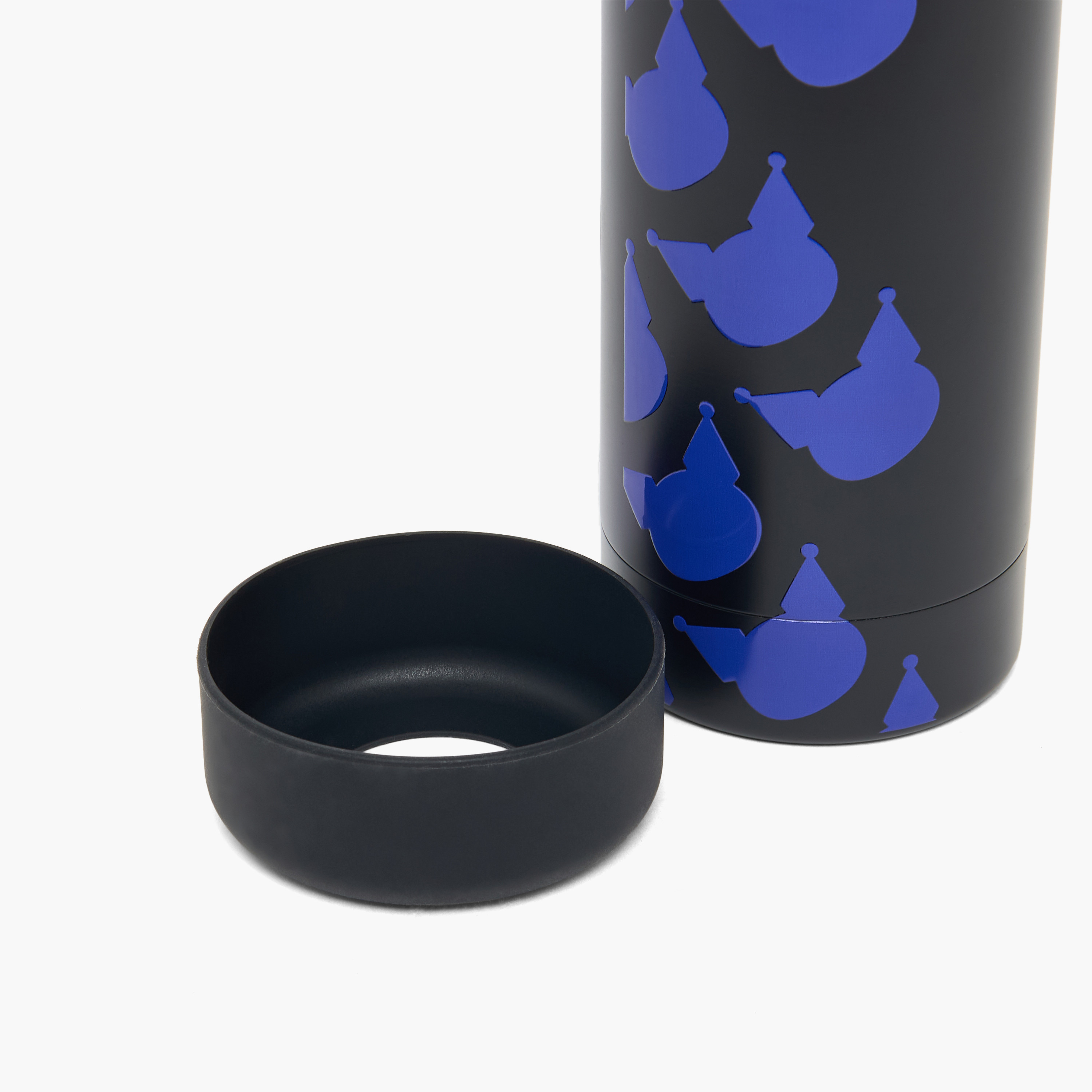 قارورة مياه ستانلس ستيل بطبعات كورومي ومقبض حلقي من سانريو-school-waterbottles-image-7
