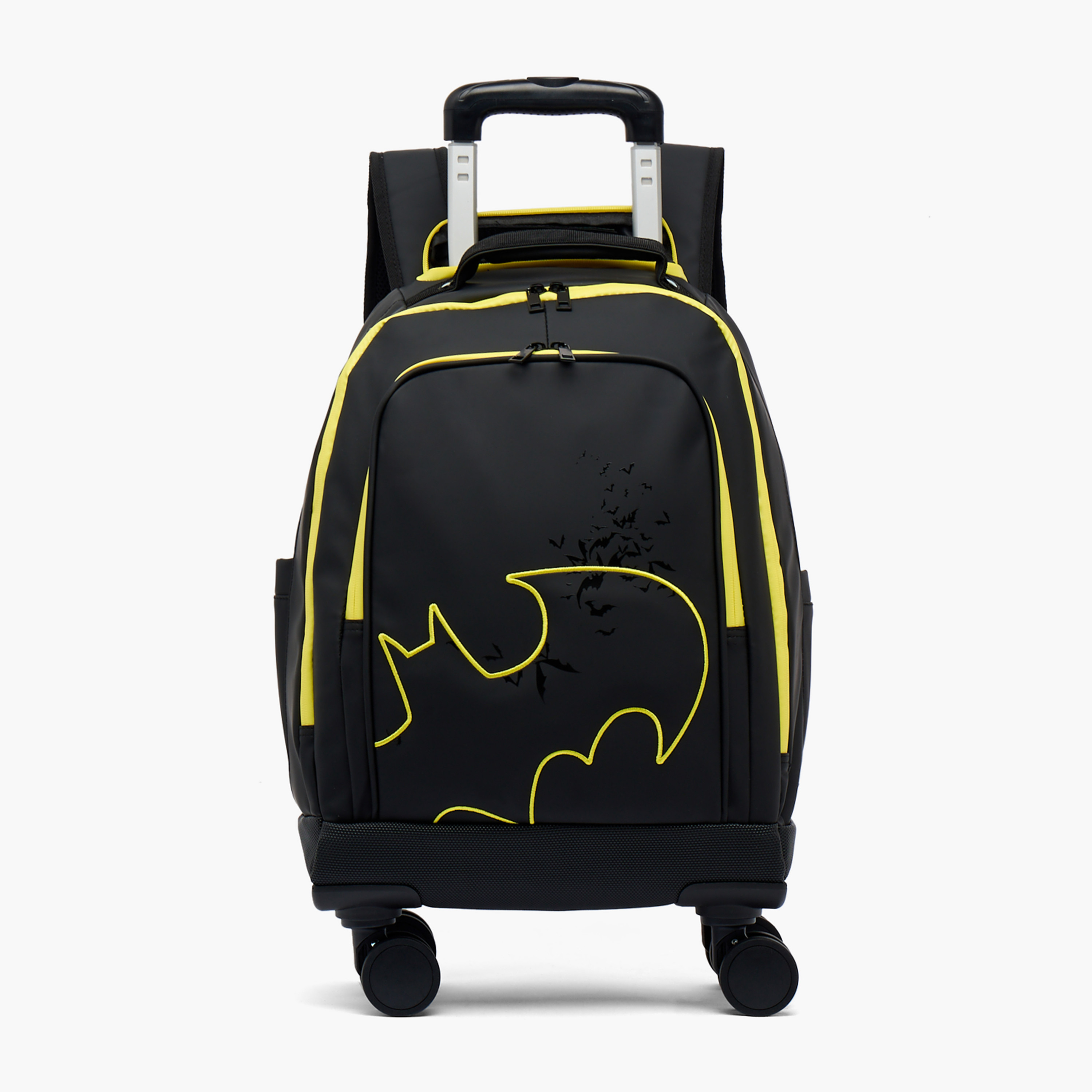 Batman Trolley Bag for Boys 8-12 Years with Retractable Handle - 16 inches-school-bagsandbackpacks-trolleybags-image-1